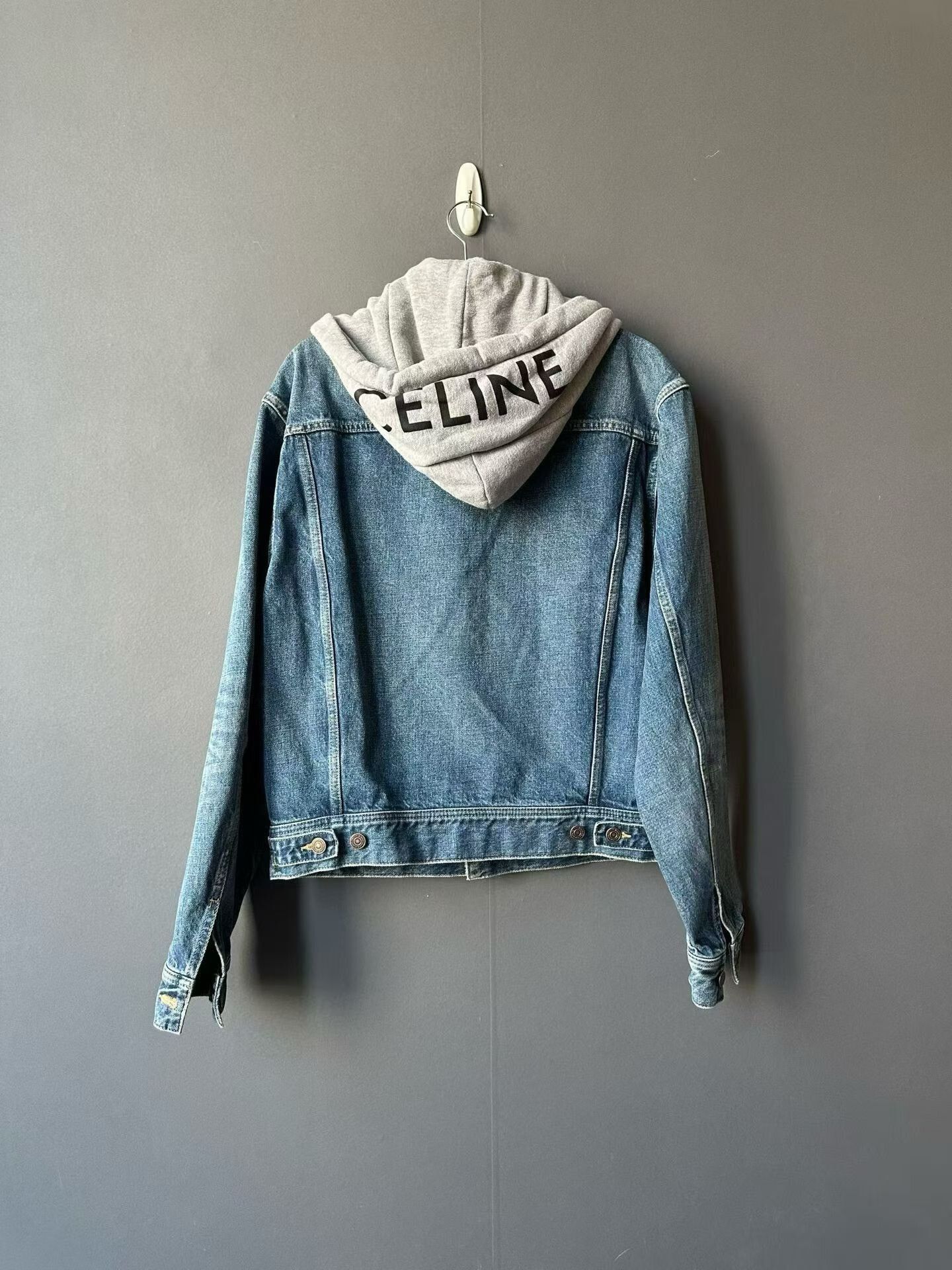 Celine Celine hooded denim jacket Size US S / EU 44-46 / 1 - 2 Thumbnail