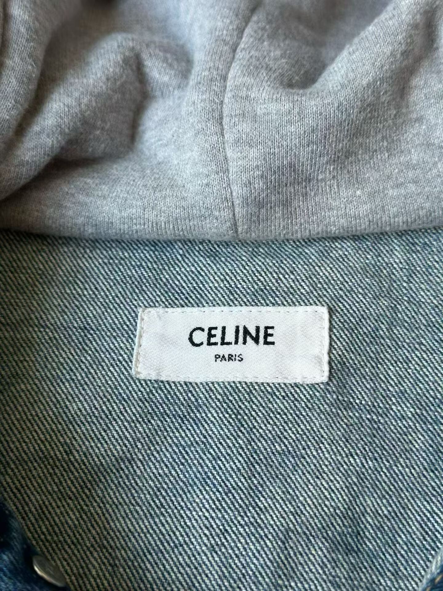 Celine Celine hooded denim jacket Size US S / EU 44-46 / 1 - 3 Thumbnail