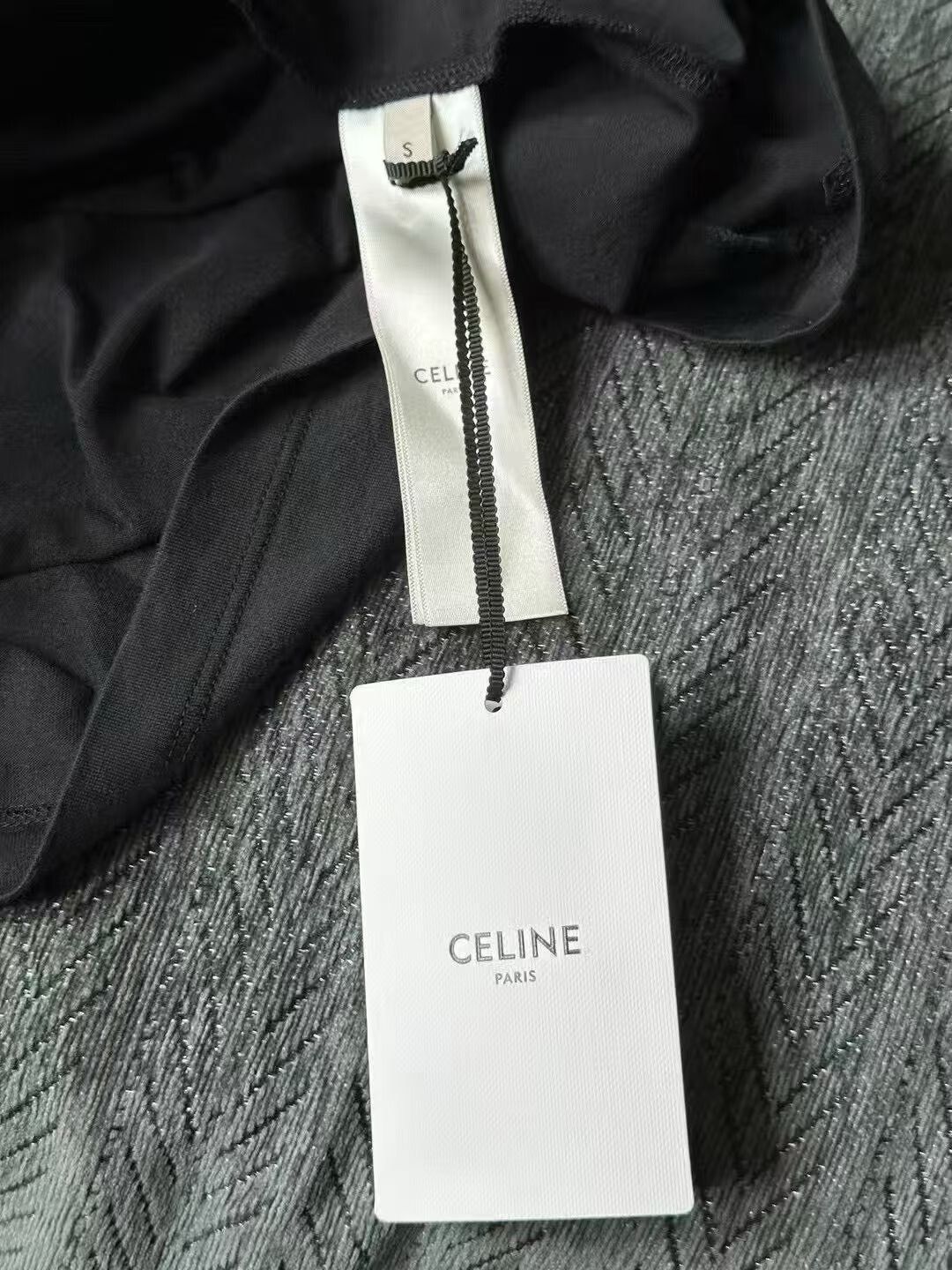 Celine Celine Rivet Short-Sleeve Top Size US S / EU 44-46 / 1 - 4 Thumbnail