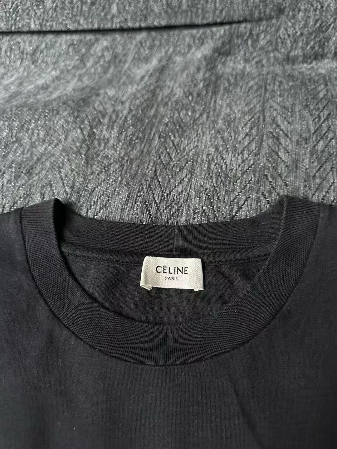 Celine Celine Rivet Short-Sleeve Top Size US S / EU 44-46 / 1 - 3 Thumbnail
