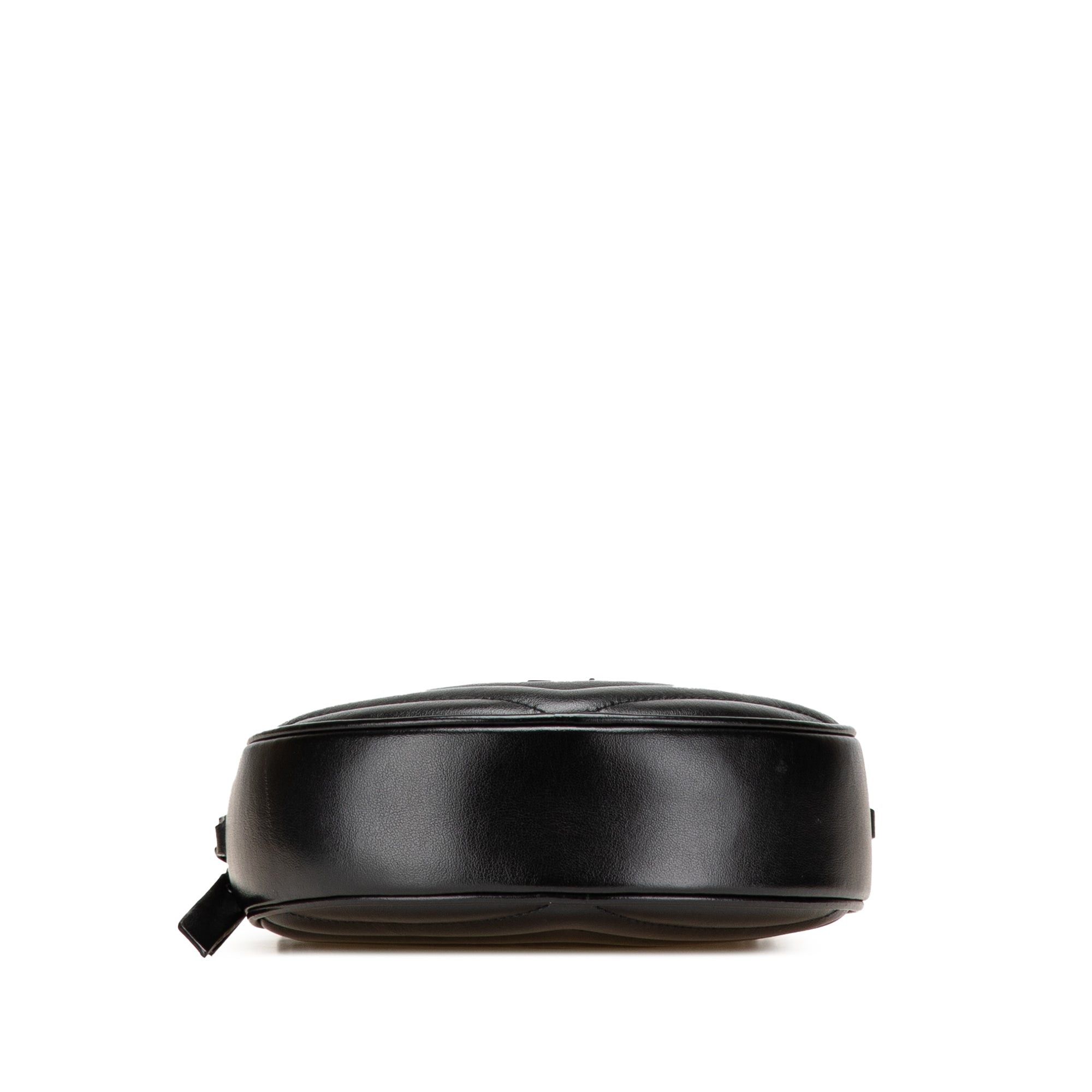 Saint Laurent Paris Chevron Calfskin Round Vinyle Camera Bag Size ONE SIZE - 3 Thumbnail