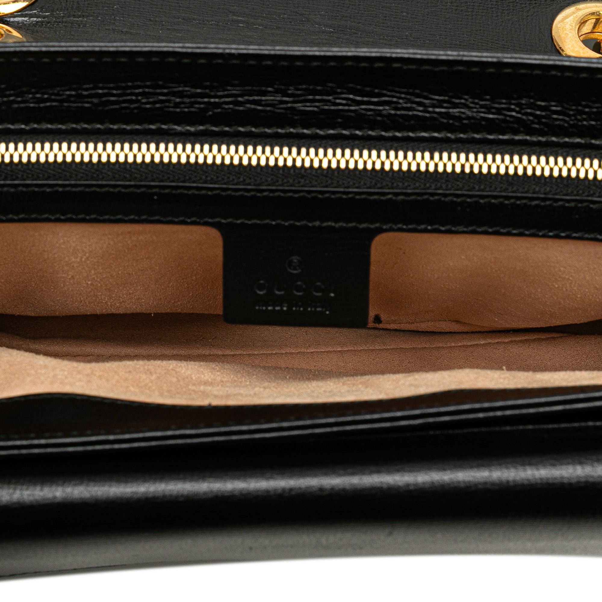 Gucci Small Leather Marina Chain Shoulder Bag Size ONE SIZE - 4 Thumbnail