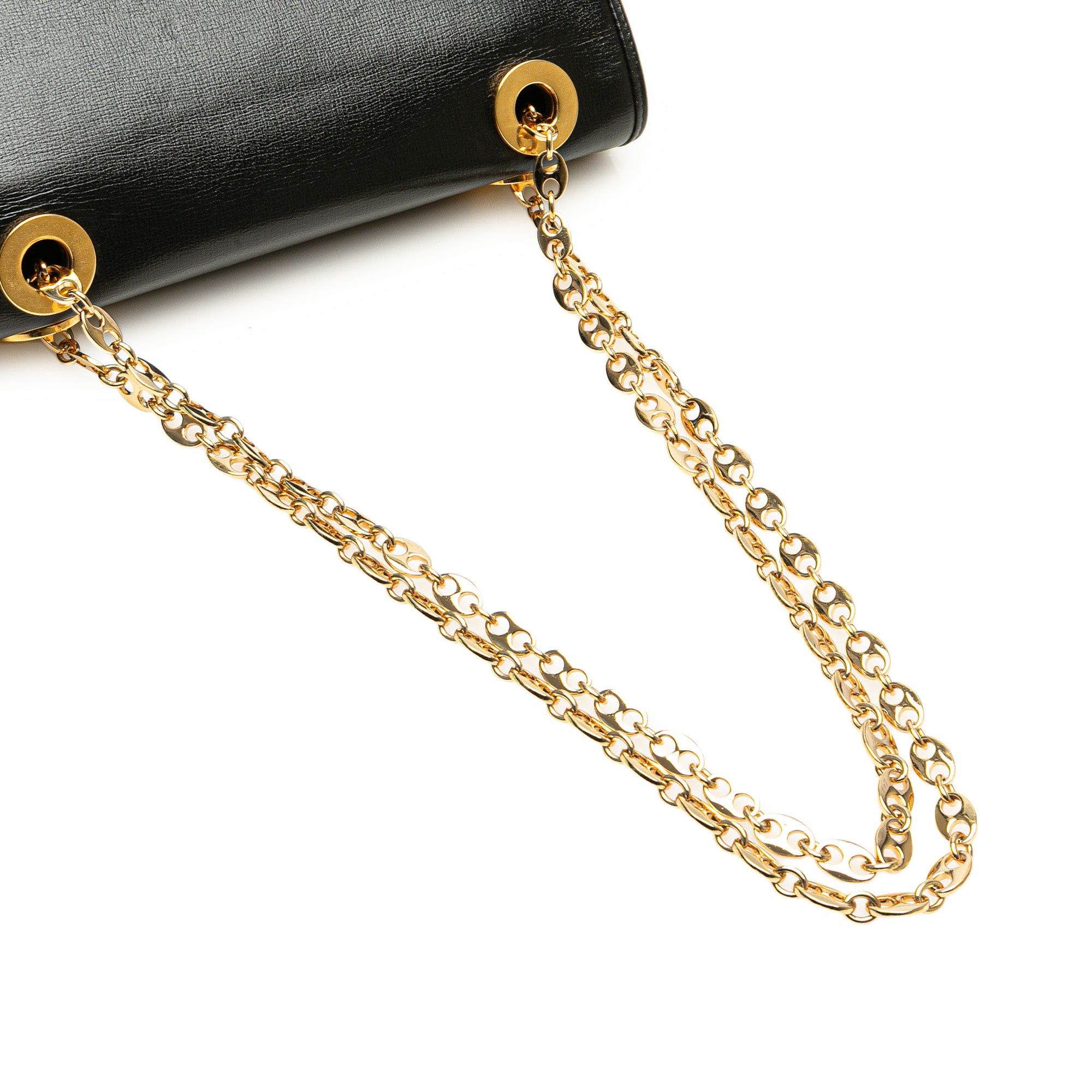 Gucci Small Leather Marina Chain Shoulder Bag Size ONE SIZE - 13 Thumbnail
