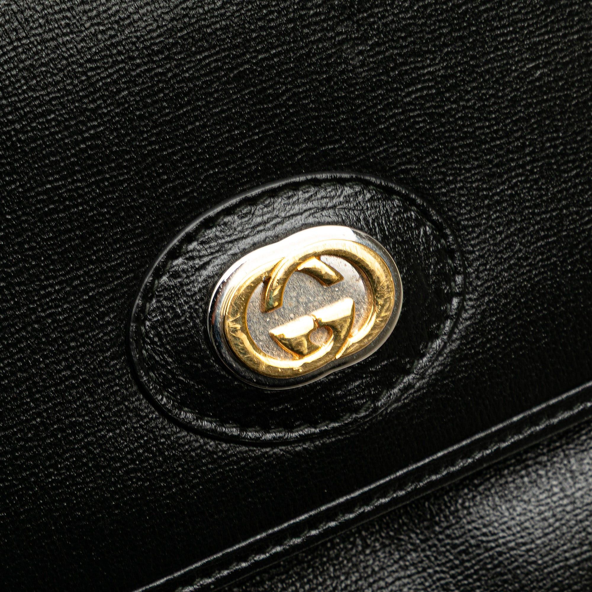Gucci Small Leather Marina Chain Shoulder Bag Size ONE SIZE - 9 Thumbnail