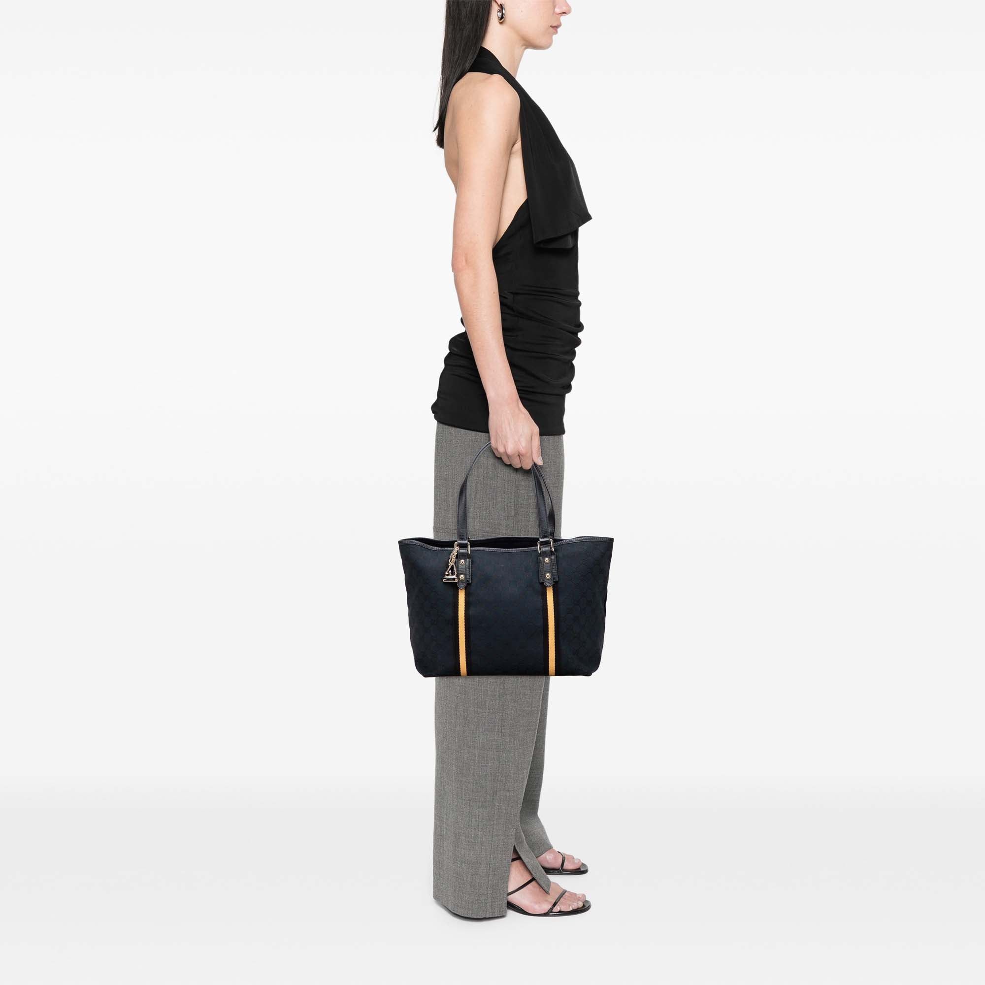 Gucci Large GG Canvas Jolicoeur Tote Size ONE SIZE - 11 Thumbnail