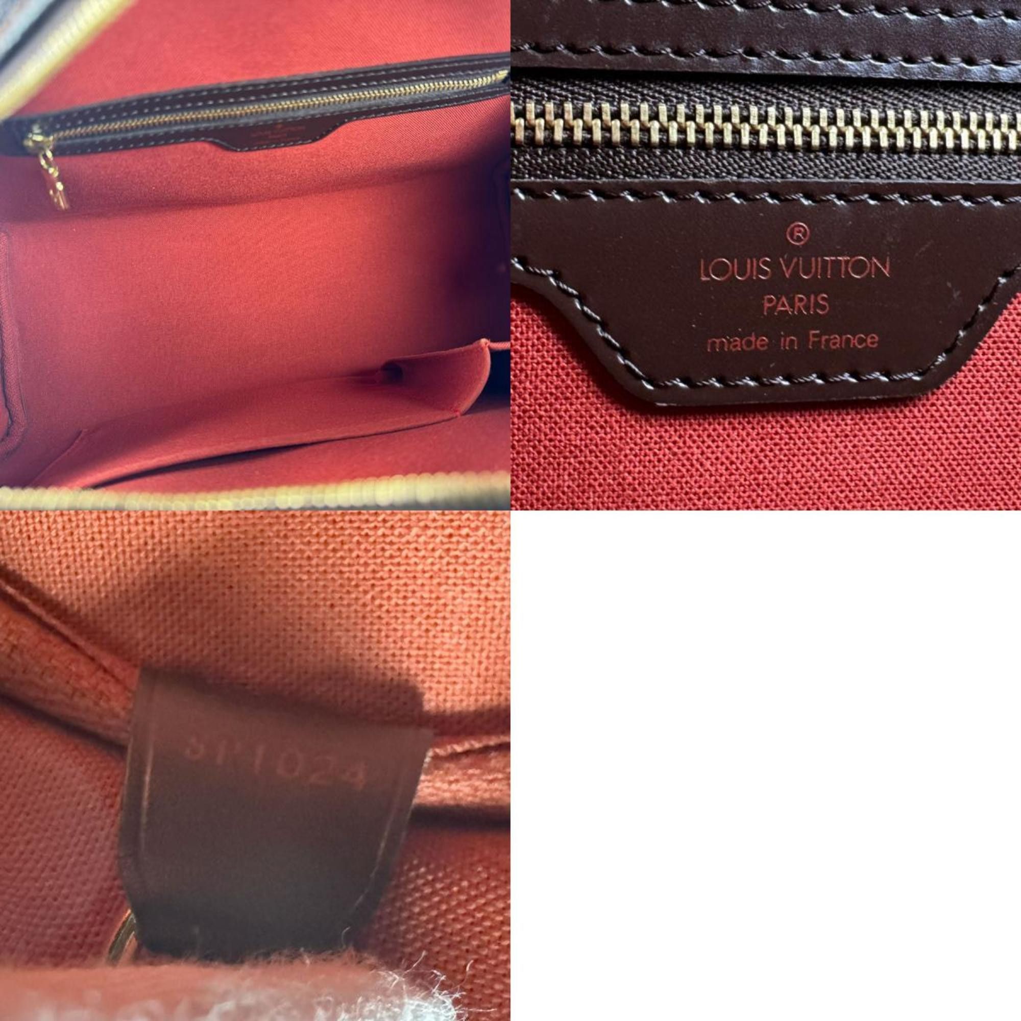 Louis Vuitton Louis Vuitton Damier Nolita Handbag in Ebene Canvas, Unisex, N41455 z8645 Size ONE SIZE - 5 Thumbnail