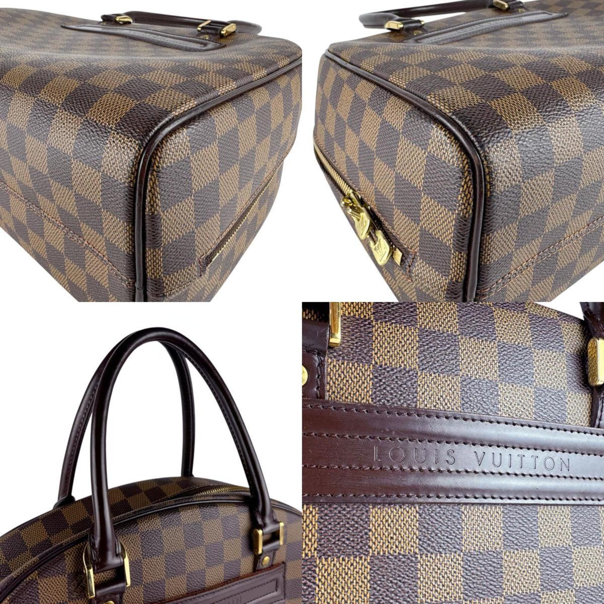 Louis Vuitton Louis Vuitton Damier Nolita Handbag in Ebene Canvas, Unisex, N41455 z8645 Size ONE SIZE - 4 Thumbnail