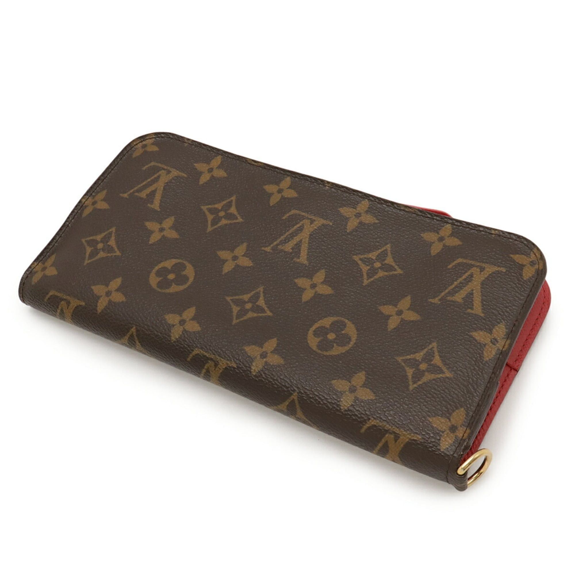 Louis Vuitton LOUIS VUITTON Monogram Portefeuille Ansolite Round Long Wallet in Rose Pop Pink, M66701 Size ONE SIZE - 3 Thumbnail