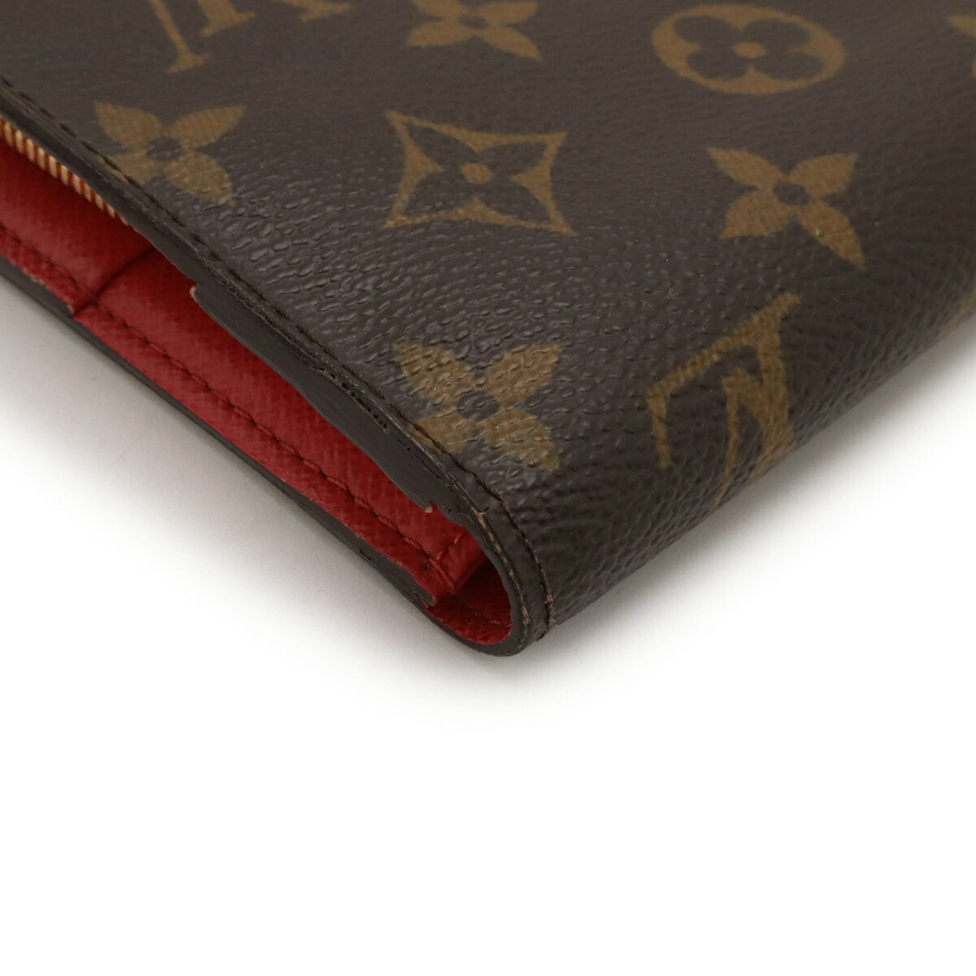 Louis Vuitton LOUIS VUITTON Monogram Portefeuille Ansolite Round Long Wallet in Rose Pop Pink, M66701 Size ONE SIZE - 4 Thumbnail