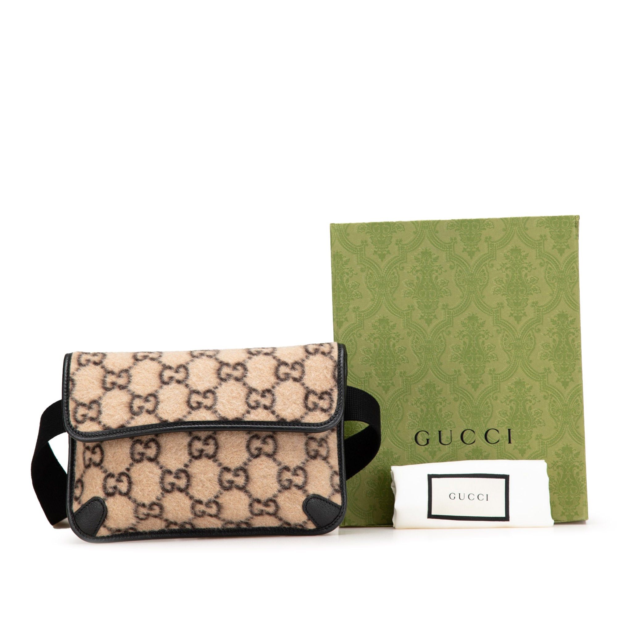 Gucci GG Wool Slim Belt Bag Size ONE SIZE - 12 Thumbnail