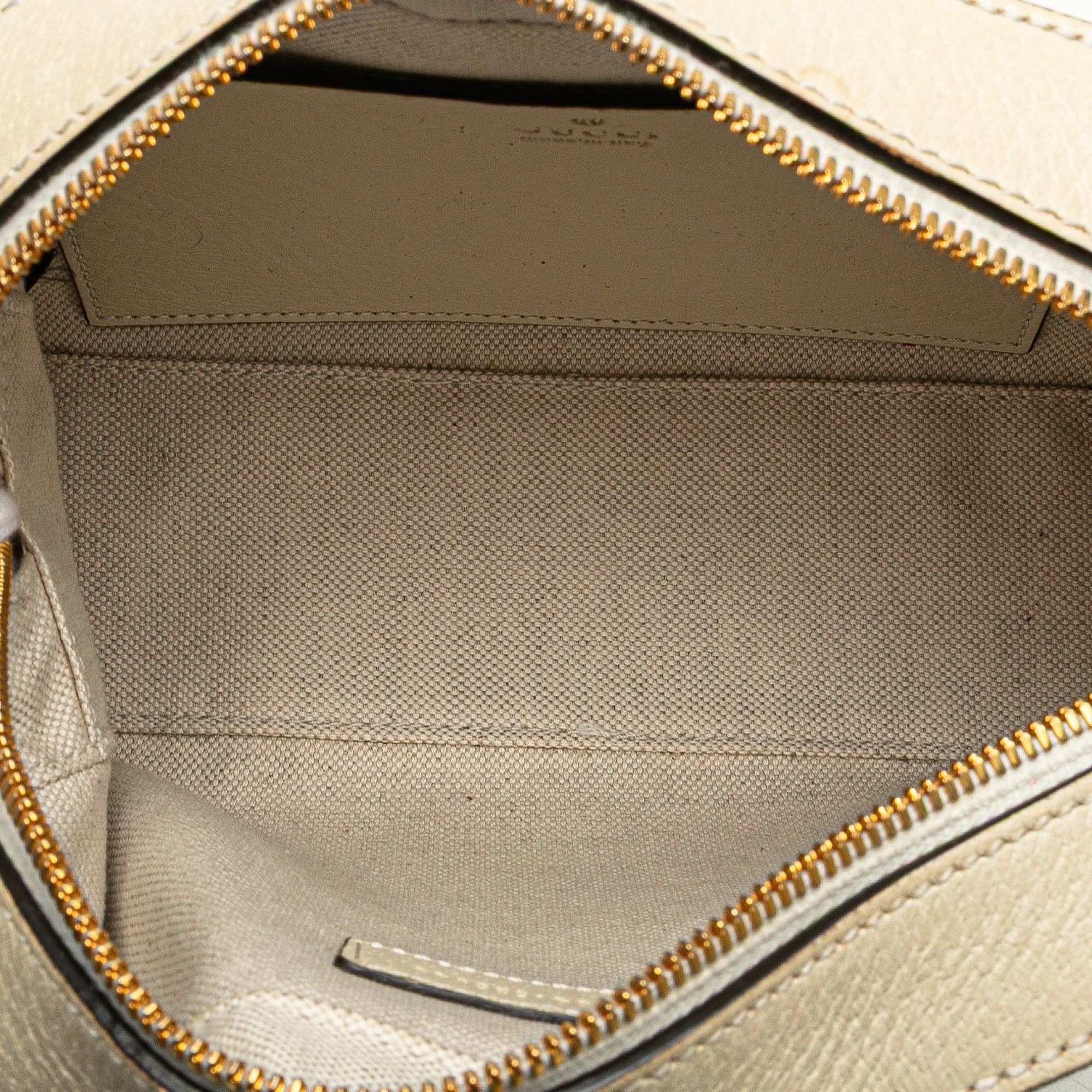 Gucci Small GG Supreme Textured Calfskin Web Ophidia Camera Bag Size ONE SIZE - 4 Thumbnail