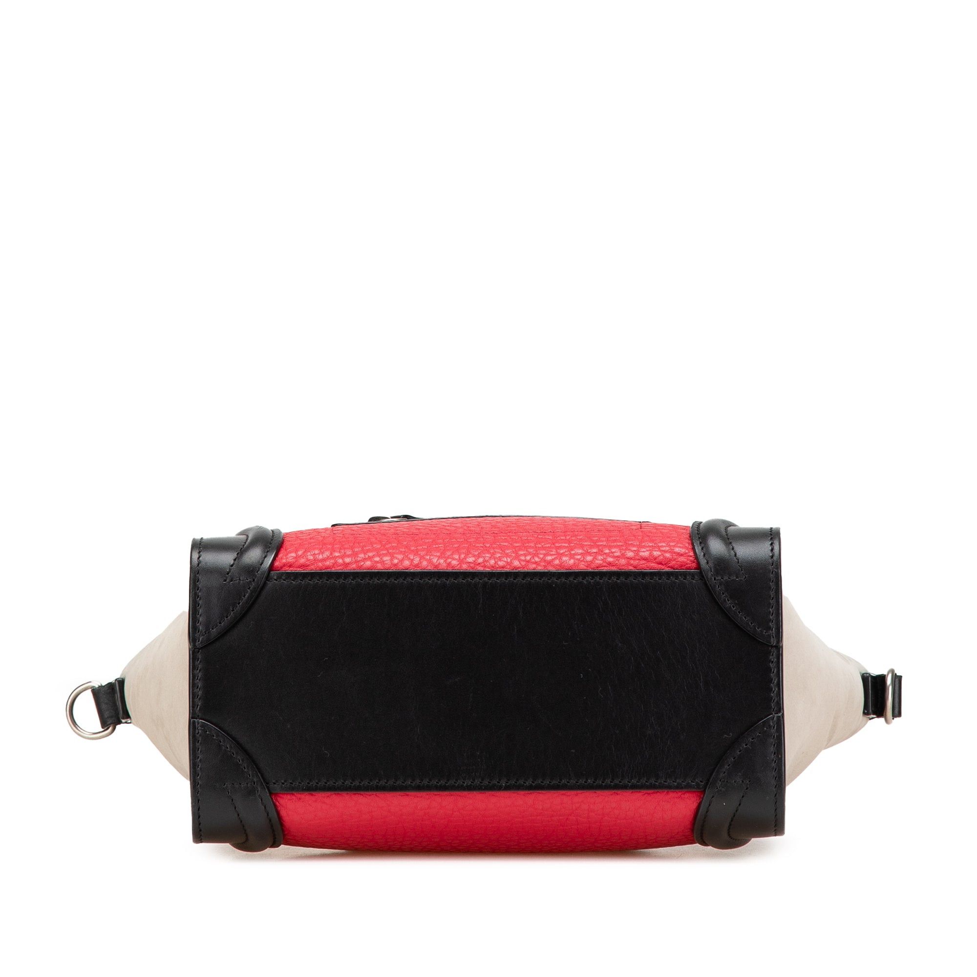 Celine Nano Tricolor Nubuck and Calfskin Luggage Tote Size ONE SIZE - 3 Thumbnail