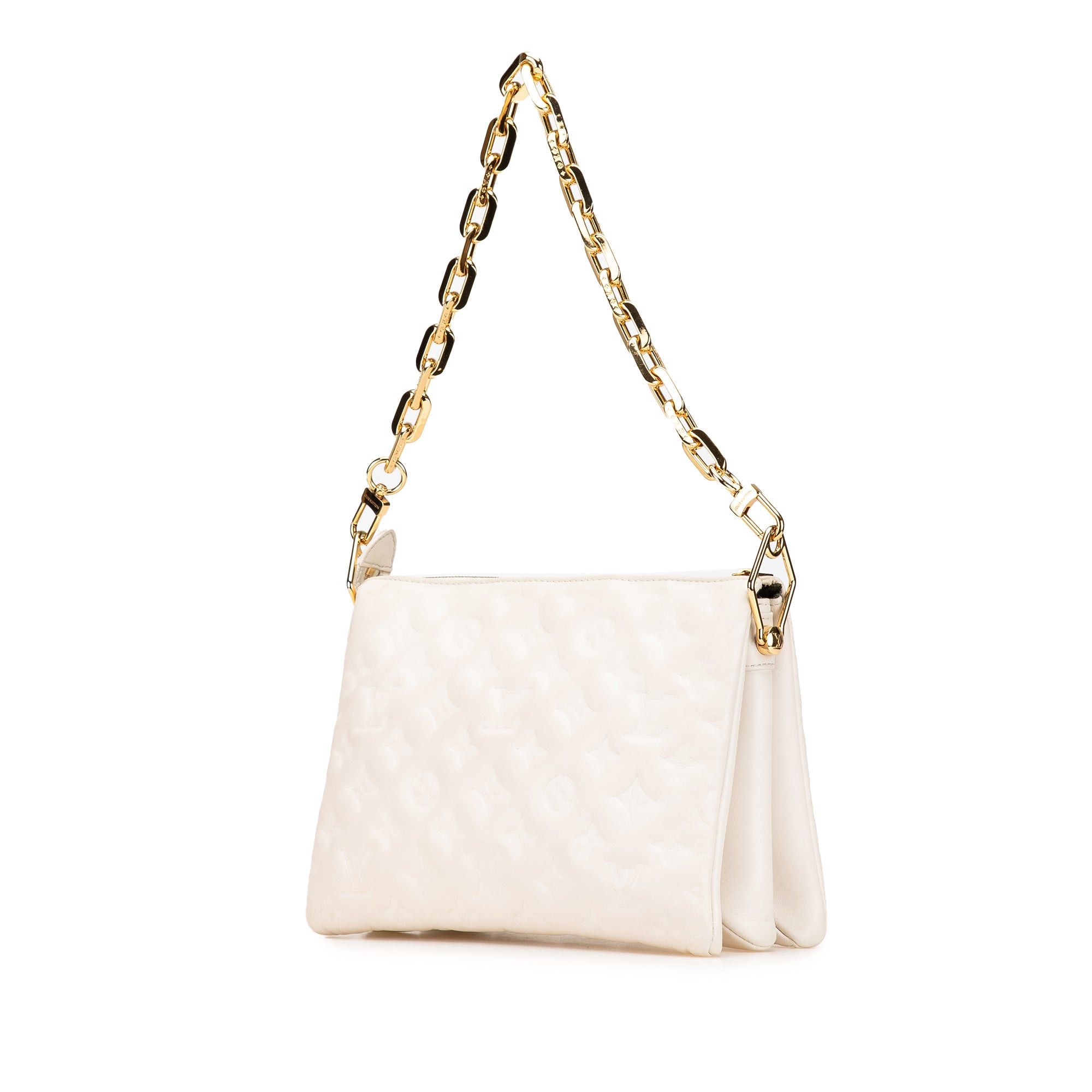 Louis Vuitton Monogram Embossed Puffy Lambskin Coussin PM Size ONE SIZE - 2 Thumbnail