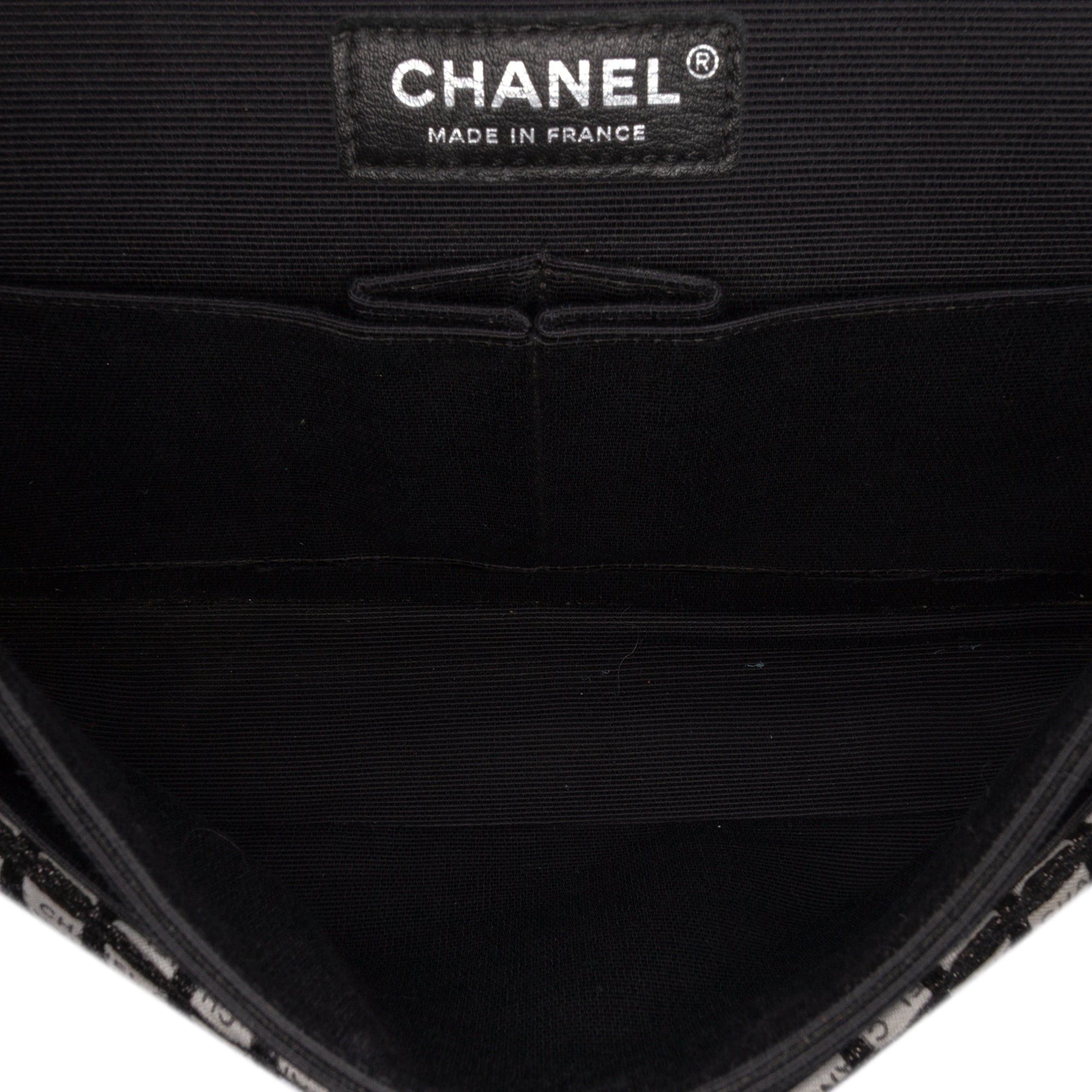Chanel Medium Classic Ribbon Tweed Double Flap Size ONE SIZE - 4 Thumbnail