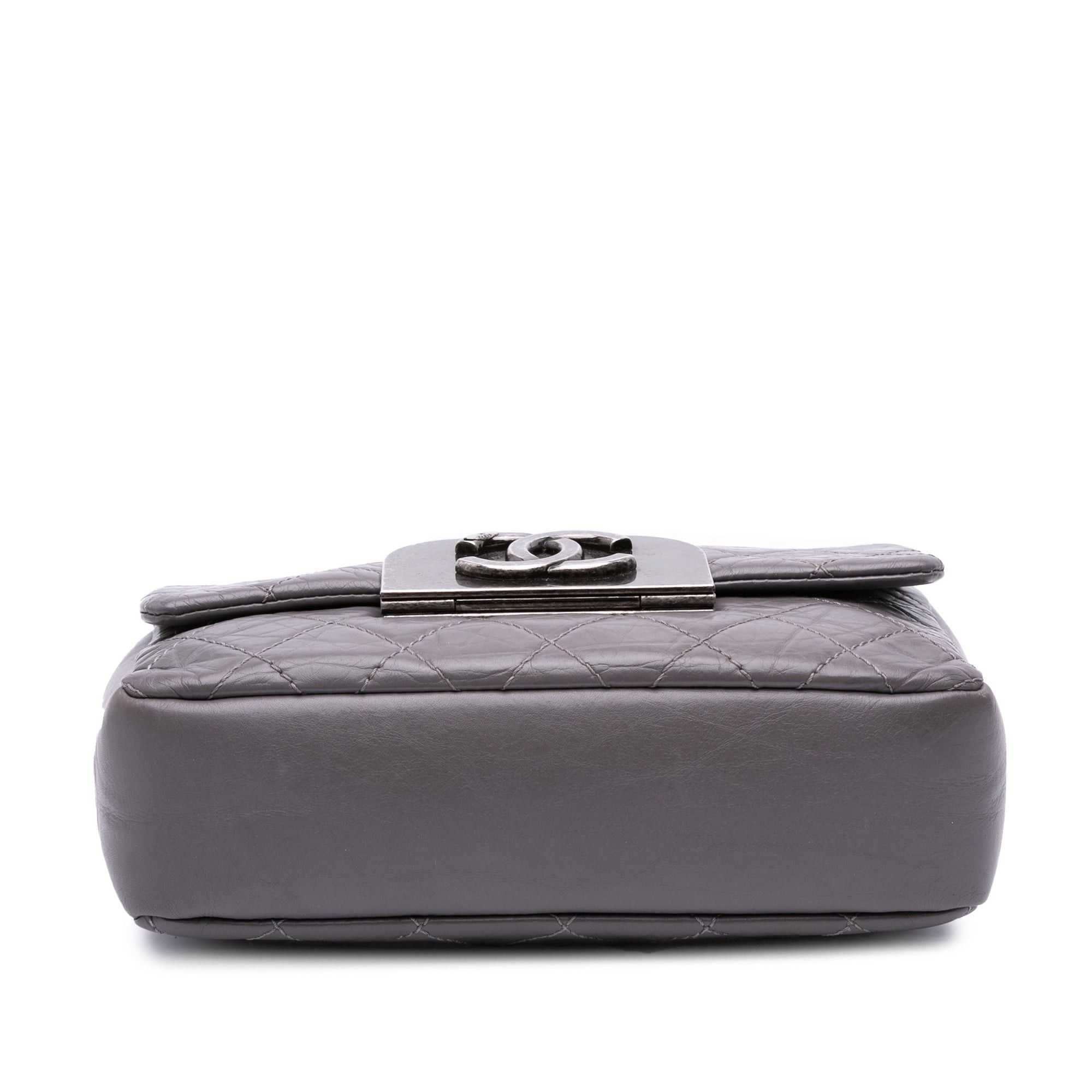 Chanel Quilted Aged Calfskin CC Square Flap Size ONE SIZE - 3 Thumbnail
