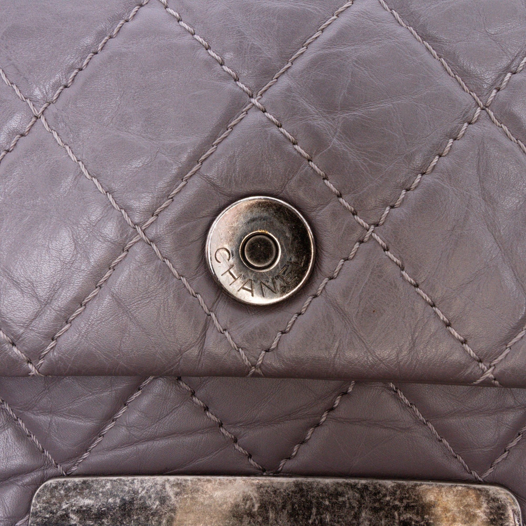 Chanel Quilted Aged Calfskin CC Square Flap Size ONE SIZE - 7 Thumbnail