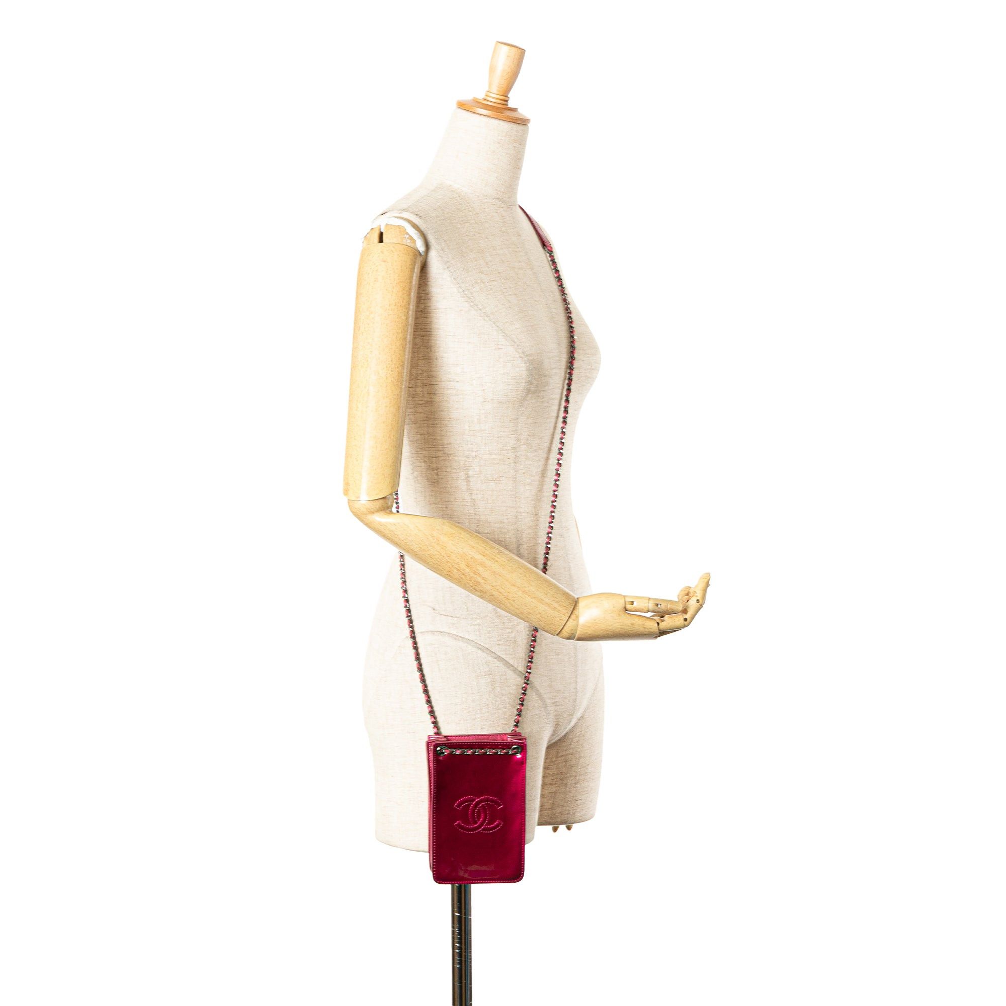Chanel CC Patent Phone Holder Crossbody Size ONE SIZE - 11 Thumbnail