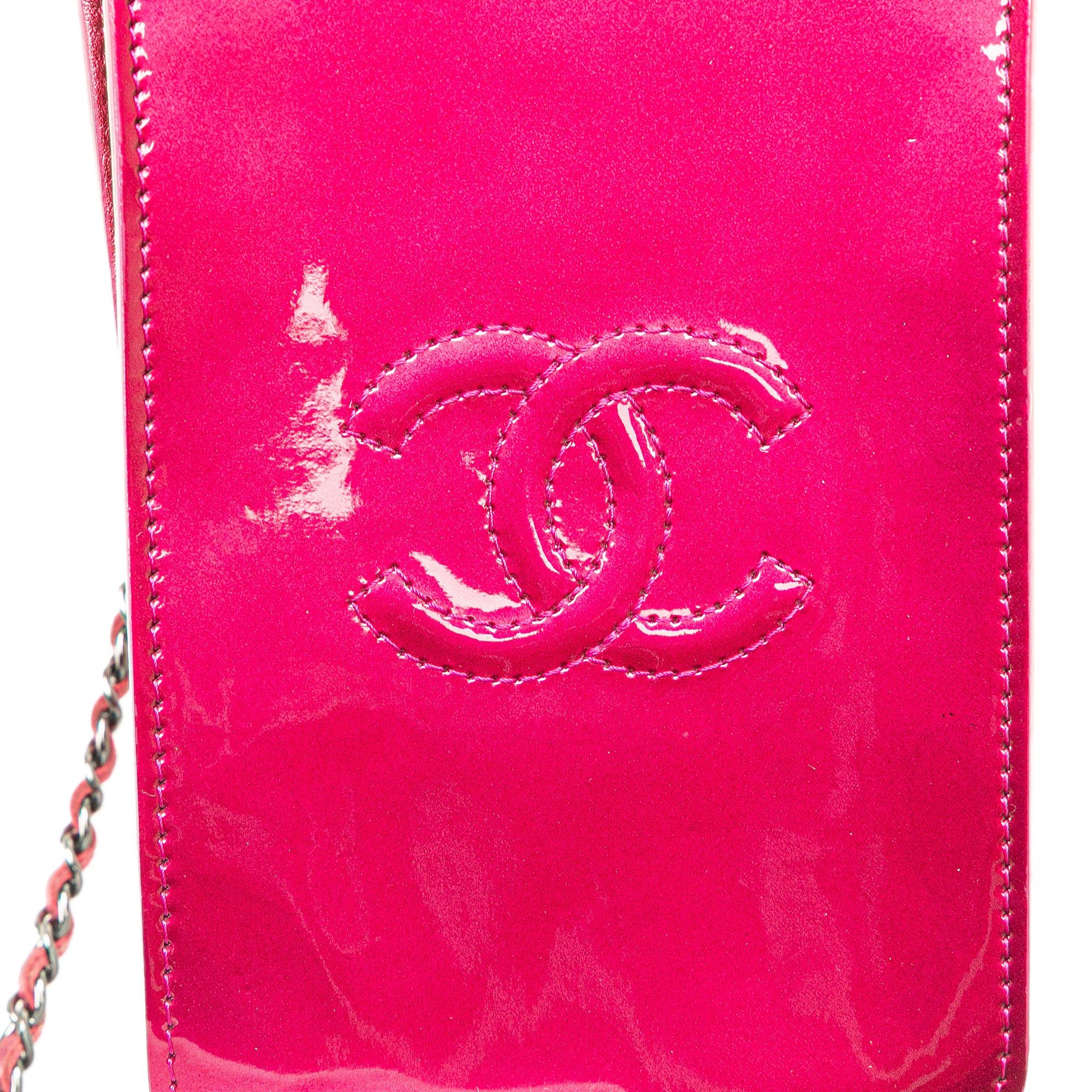 Chanel CC Patent Phone Holder Crossbody Size ONE SIZE - 9 Thumbnail