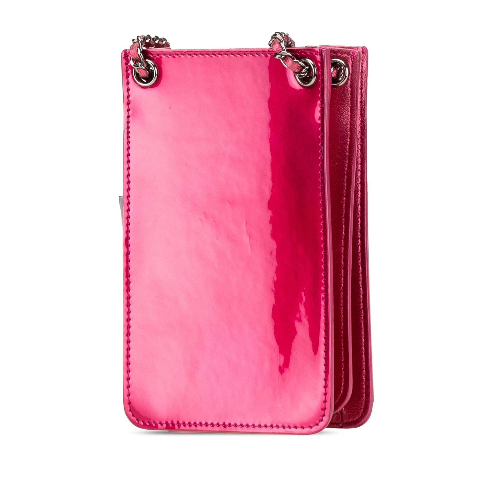 Chanel CC Patent Phone Holder Crossbody Size ONE SIZE - 2 Thumbnail