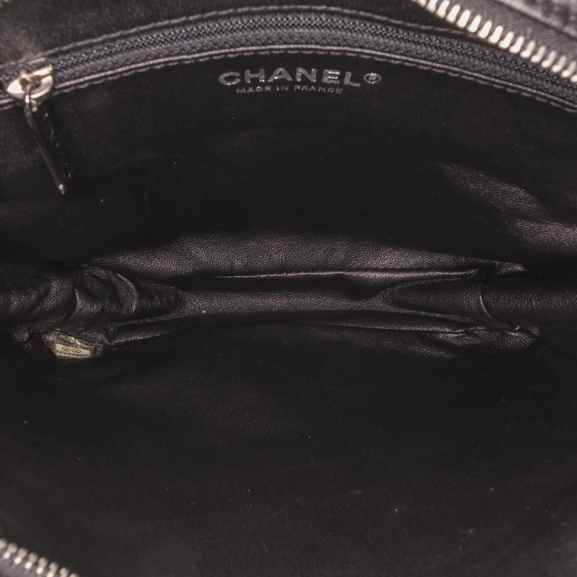 Chanel Tweed and Resin Zipped Chain Shopping Bag Size ONE SIZE - 4 Thumbnail