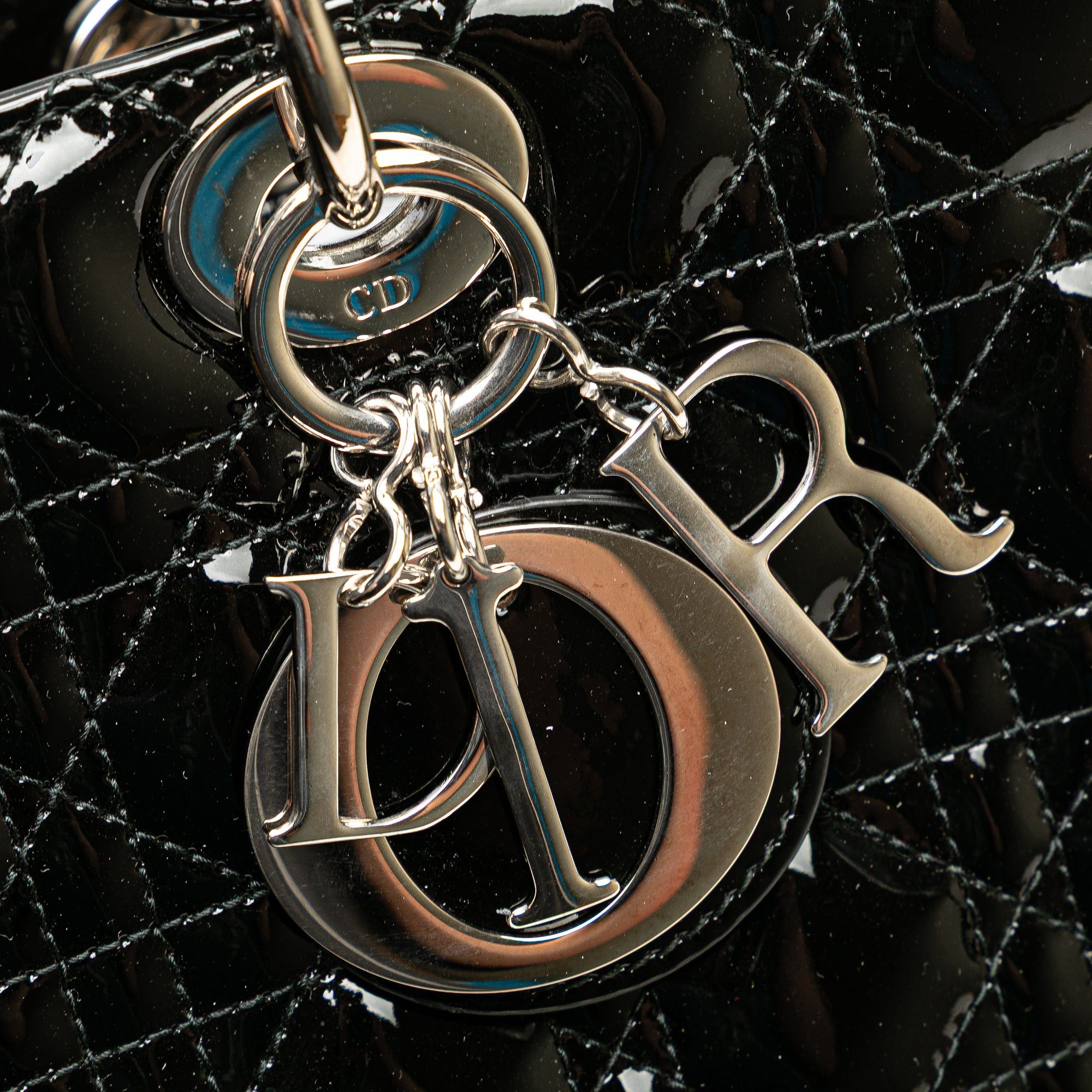 Dior Large Patent Cannage Lady Dior Size ONE SIZE - 8 Thumbnail