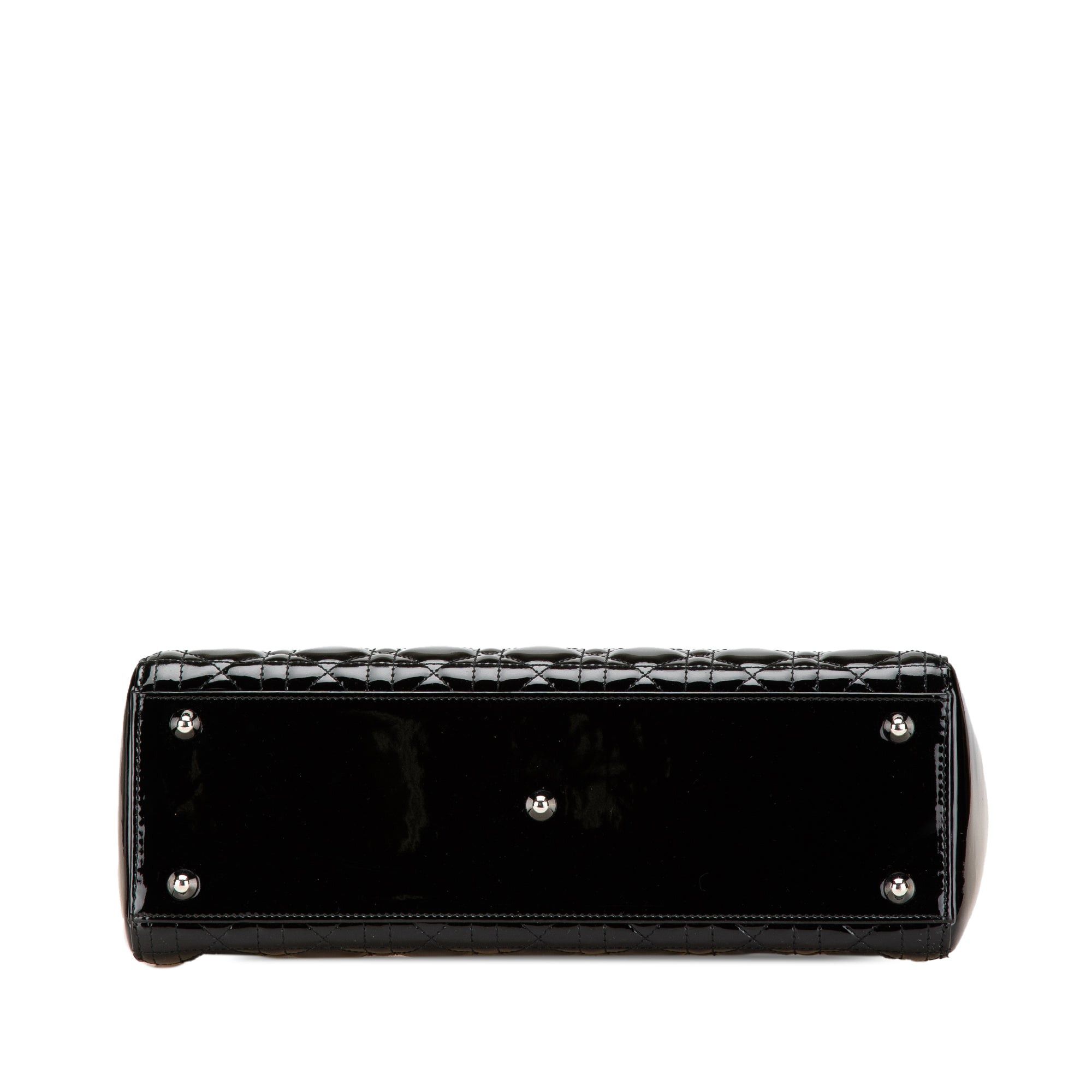 Dior Large Patent Cannage Lady Dior Size ONE SIZE - 3 Thumbnail