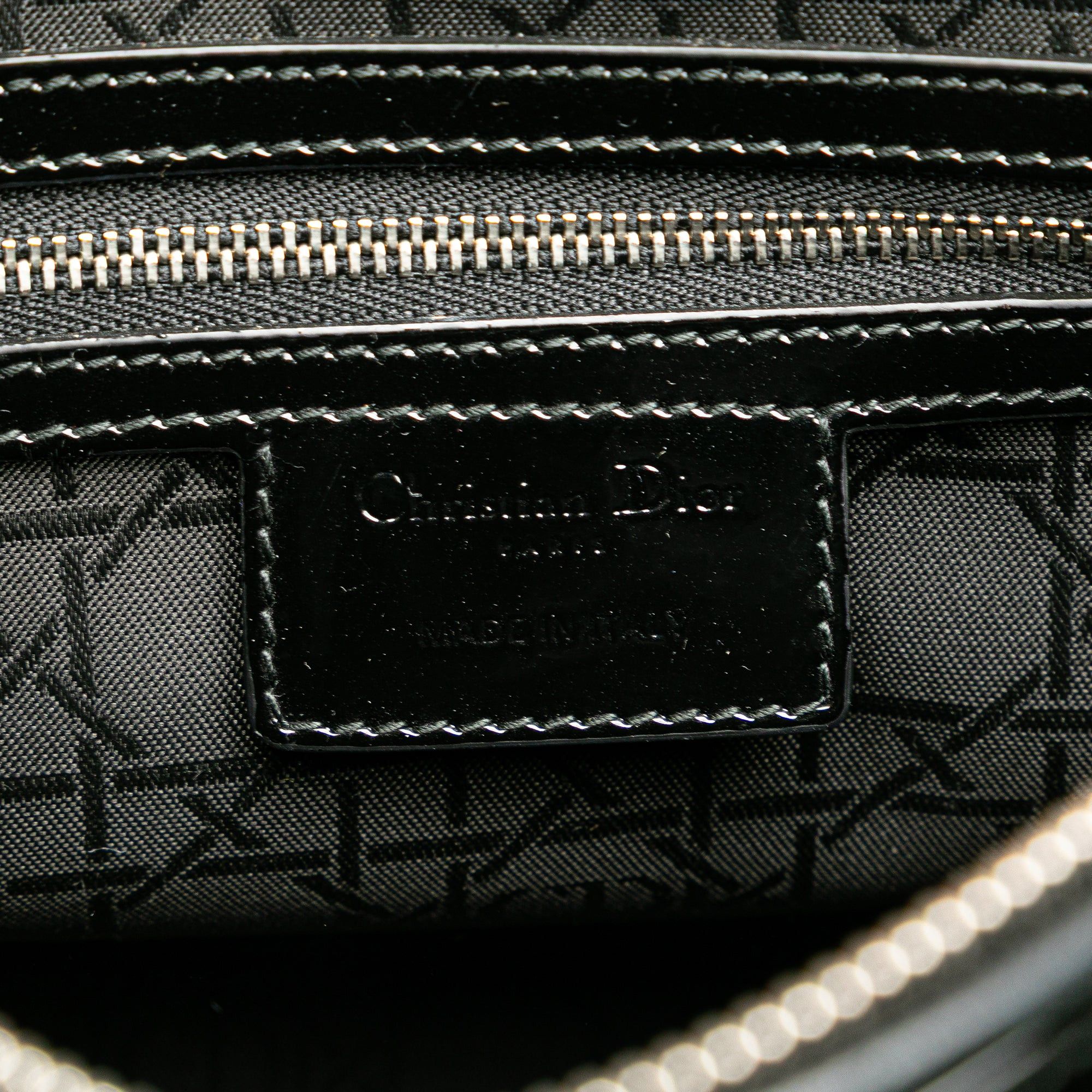 Dior Large Patent Cannage Lady Dior Size ONE SIZE - 5 Thumbnail