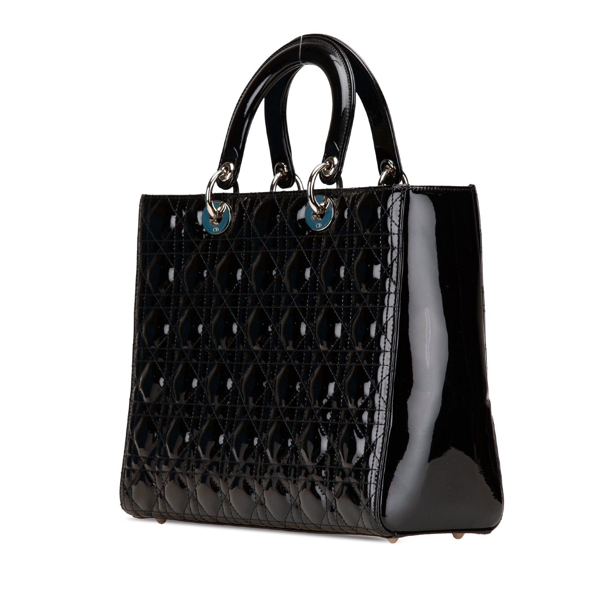 Dior Large Patent Cannage Lady Dior Size ONE SIZE - 2 Thumbnail