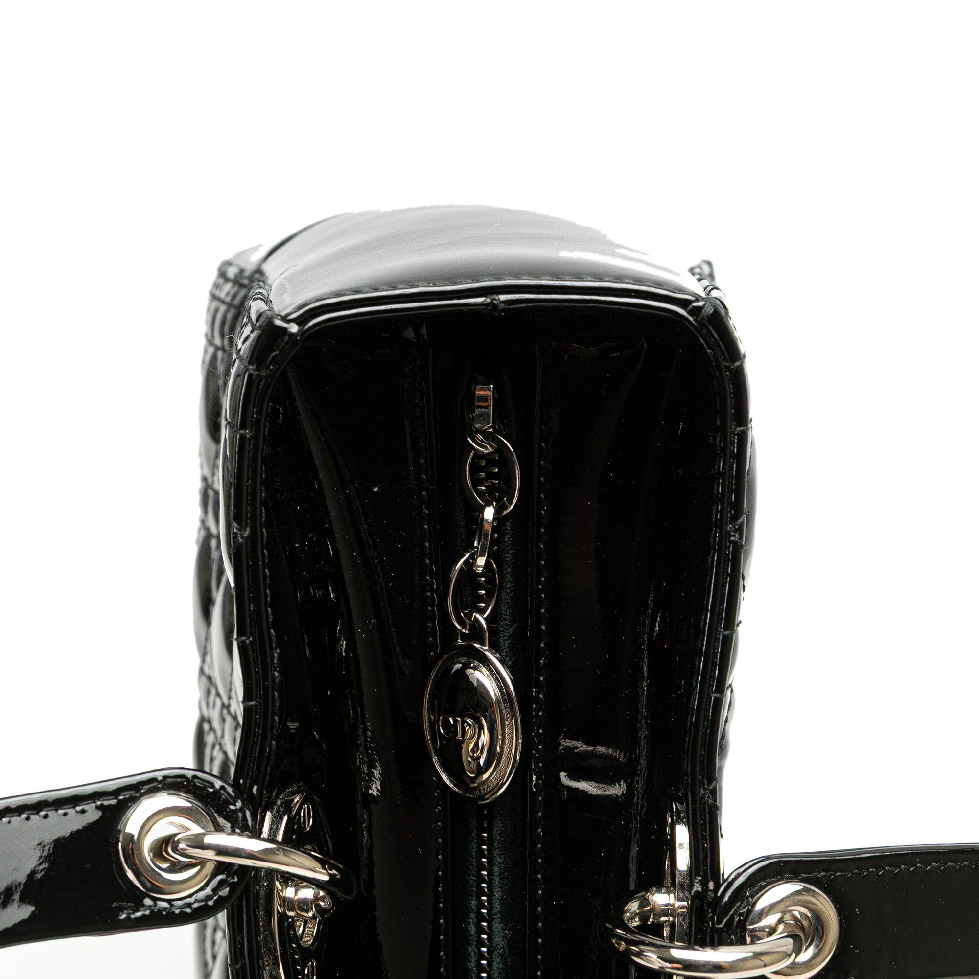 Dior Large Patent Cannage Lady Dior Size ONE SIZE - 7 Thumbnail