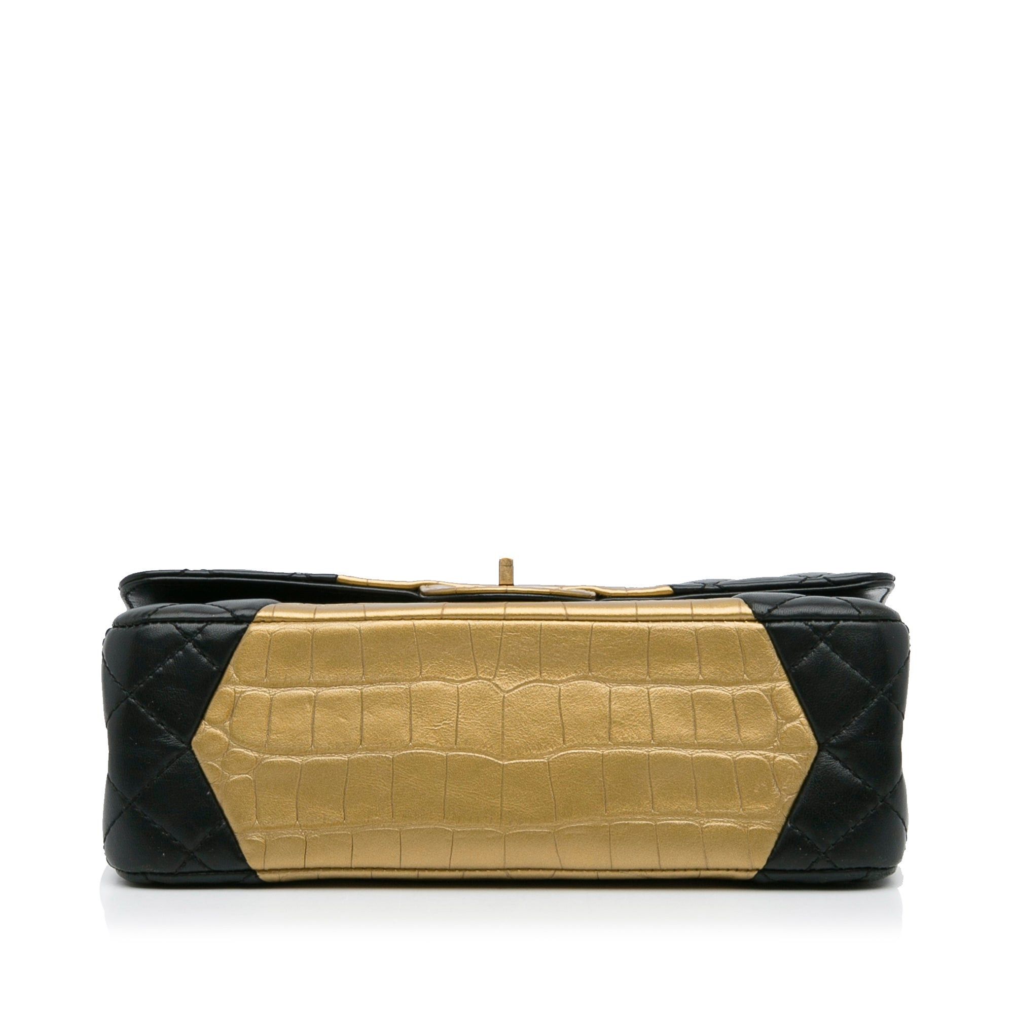Chanel Medium Croc Embossed Lambskin 2.55 Reissue Double Flap Bag Size ONE SIZE - 5 Thumbnail