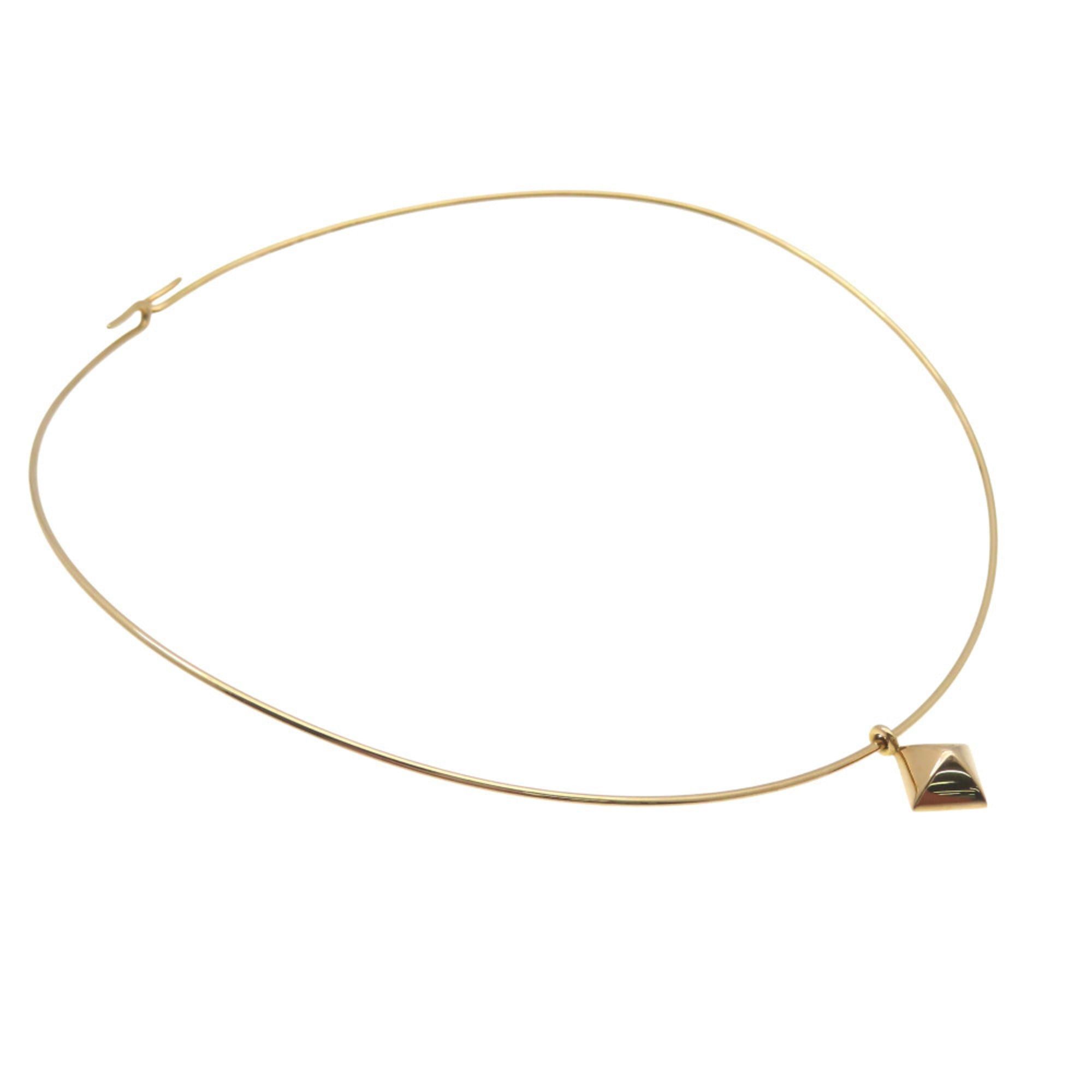 Hermes Like new Hermès Collier de Chien 750PG Omega necklace in 18K pink gold (8.4g) Jewelry 0912HERMES Size ONE SIZE - 4 Thumbnail