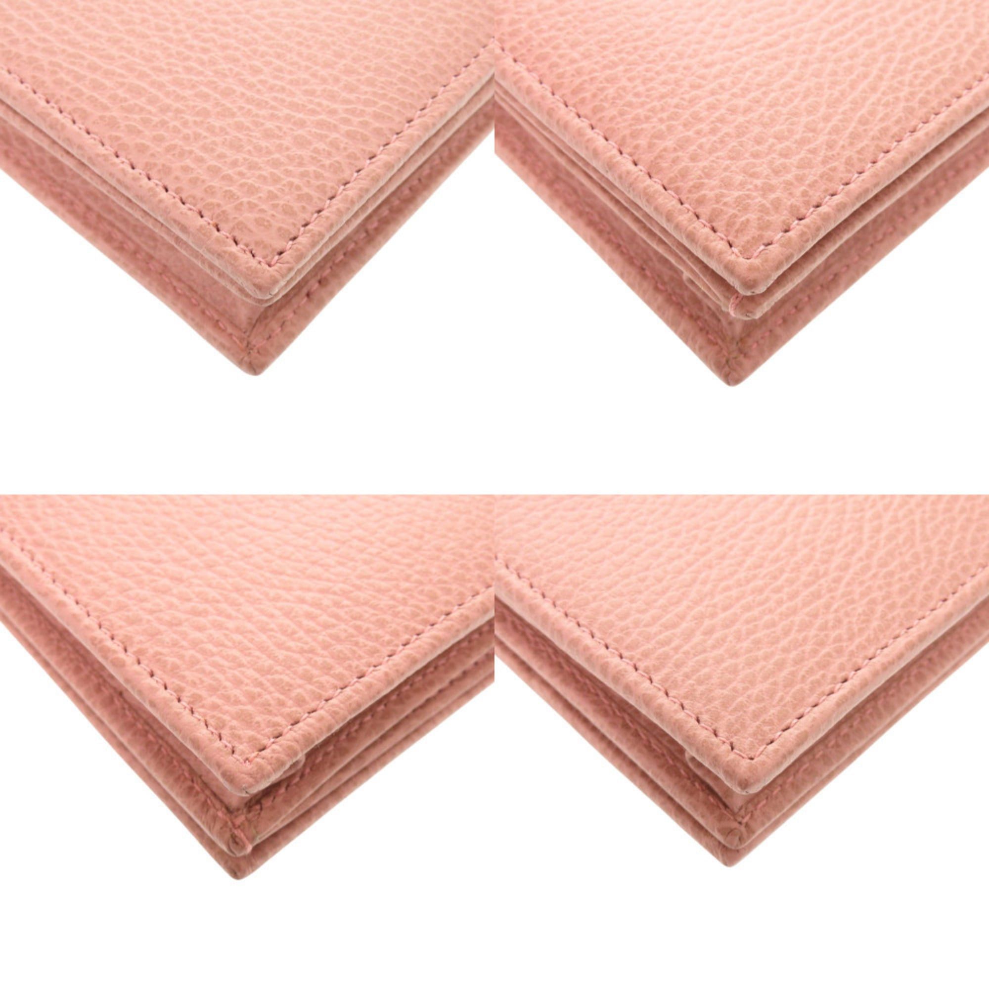 Gucci Unused Gucci Swing 368231 Leather Pink Shoulder Wallet Bag 0828GUCCI Size ONE SIZE - 4 Thumbnail