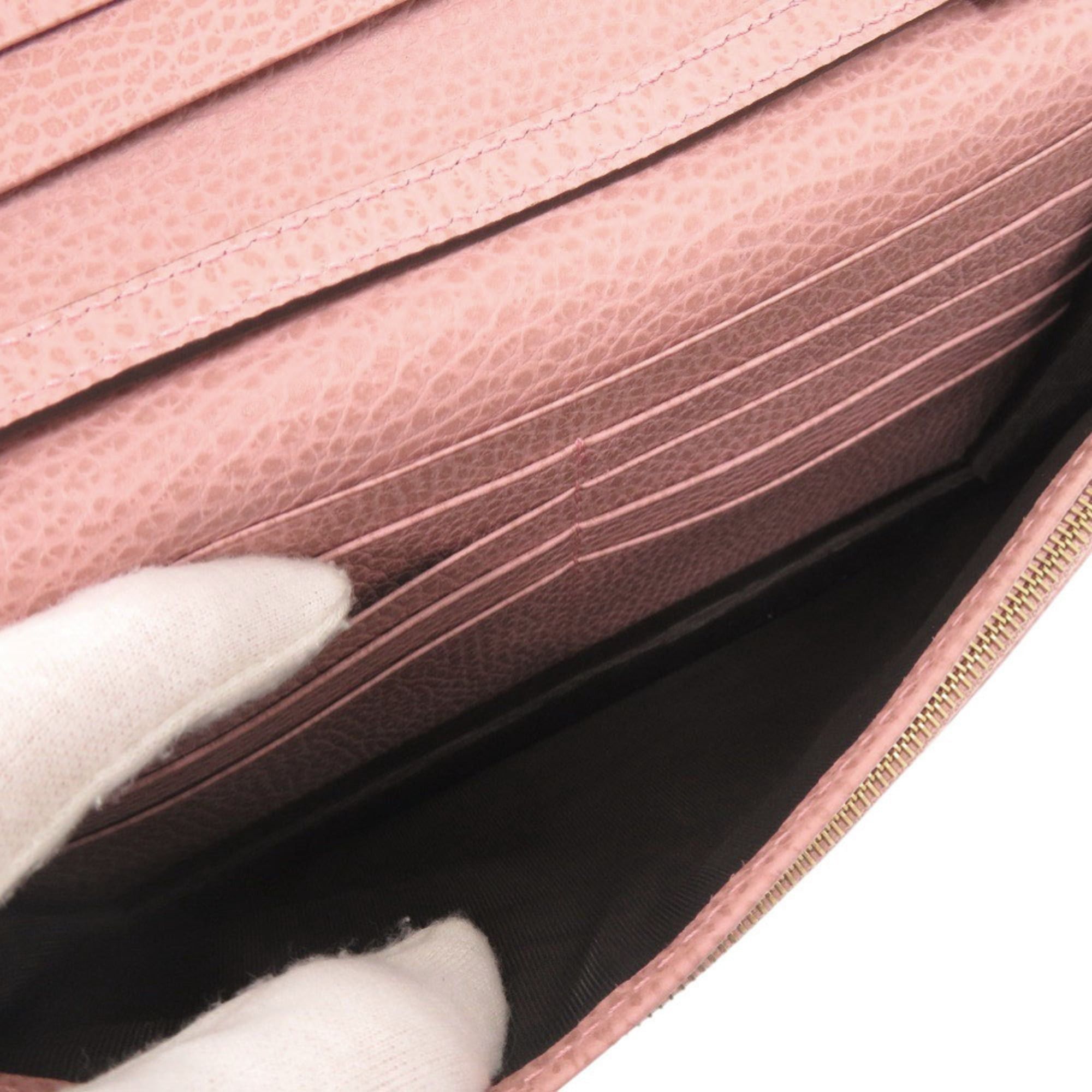 Gucci Unused Gucci Swing 368231 Leather Pink Shoulder Wallet Bag 0828GUCCI Size ONE SIZE - 6 Thumbnail