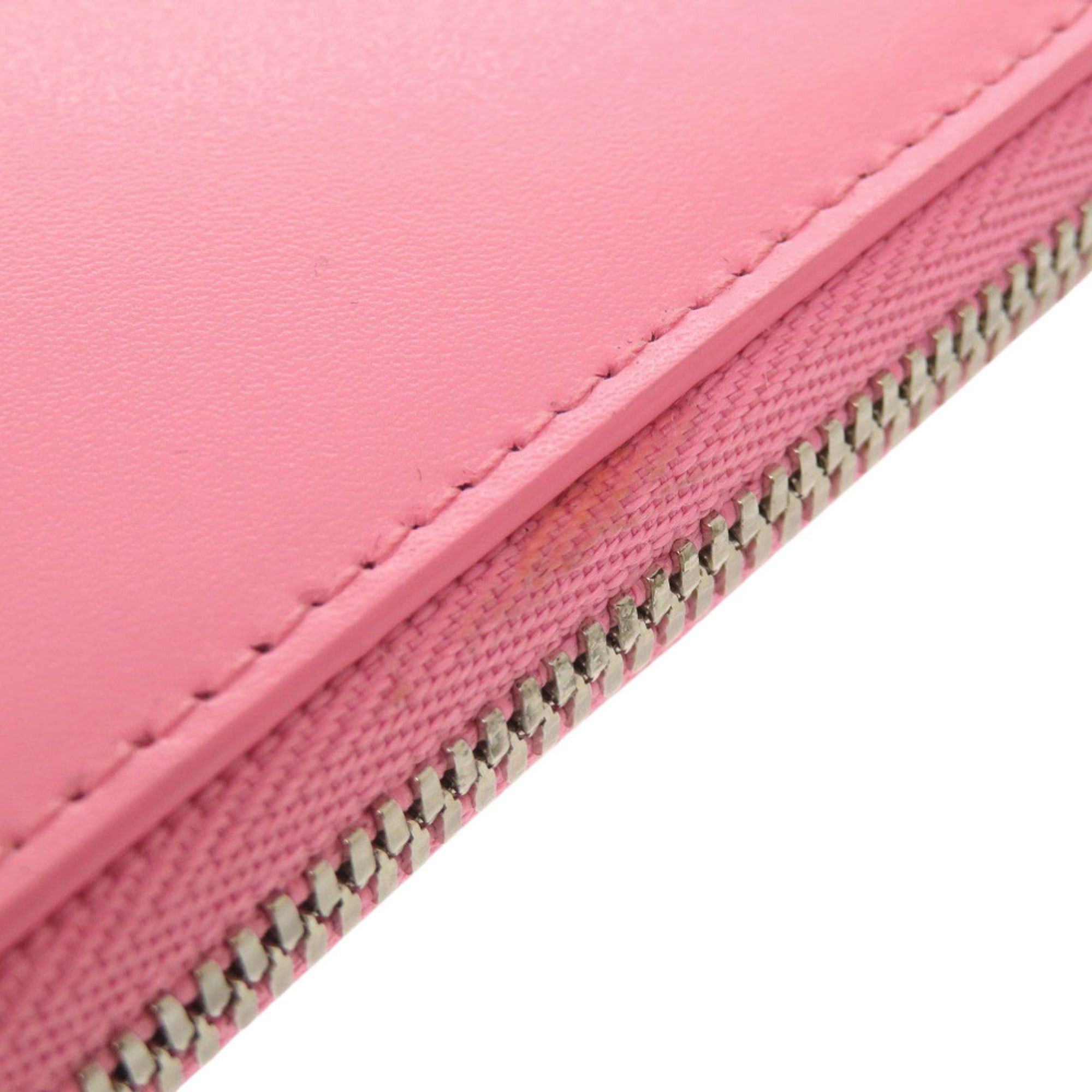 Balenciaga Excellent condition Balenciaga Essential Continental Wallet 664041, pink leather long wallet 0743BALENCIAGA Size ONE SIZE - 8 Thumbnail