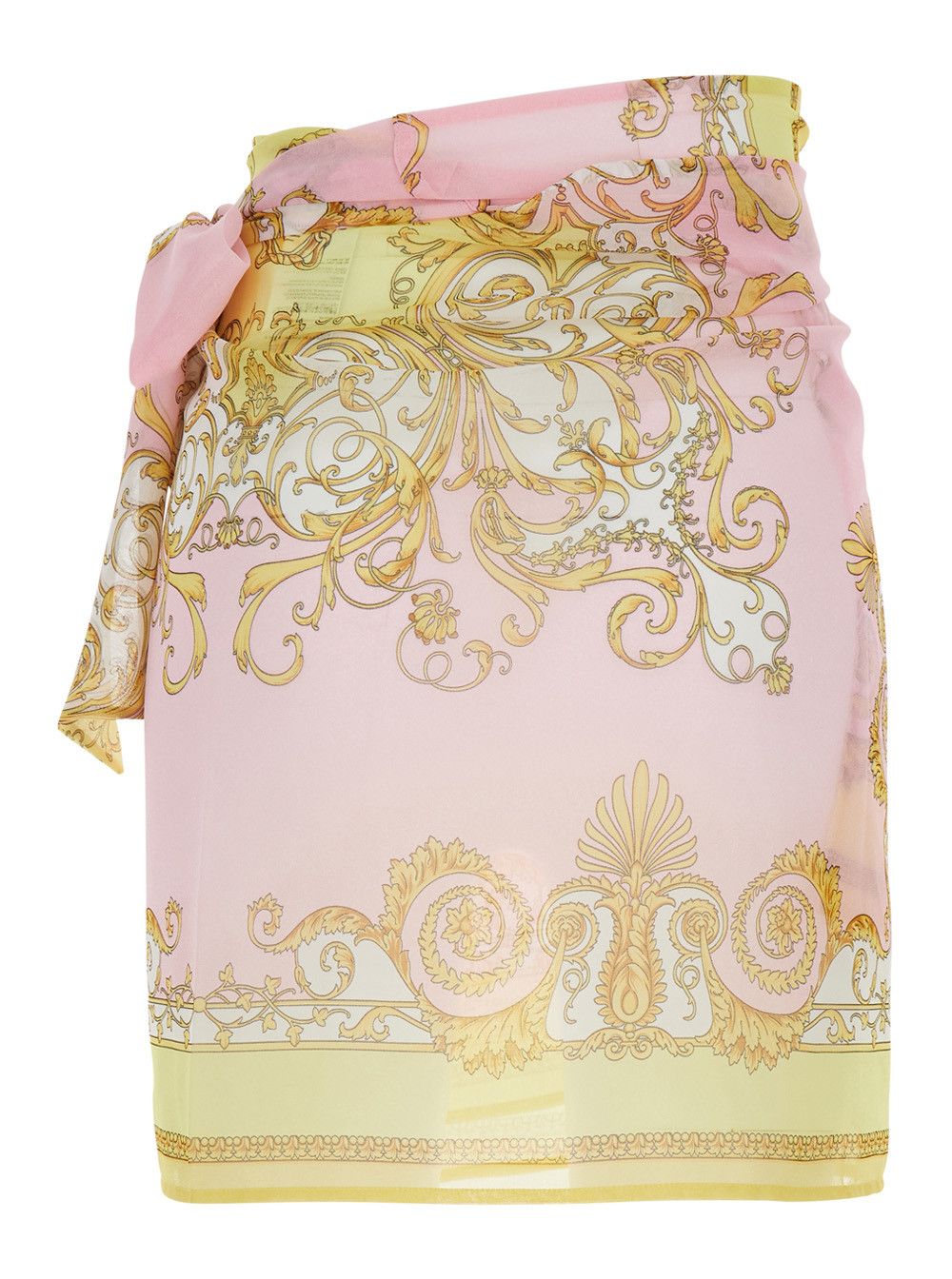 Versace Miniskirt 'Versace' with all-over print in multicolor tech fabric for women Size 28" / US 6 / IT 42 - 2 Thumbnail