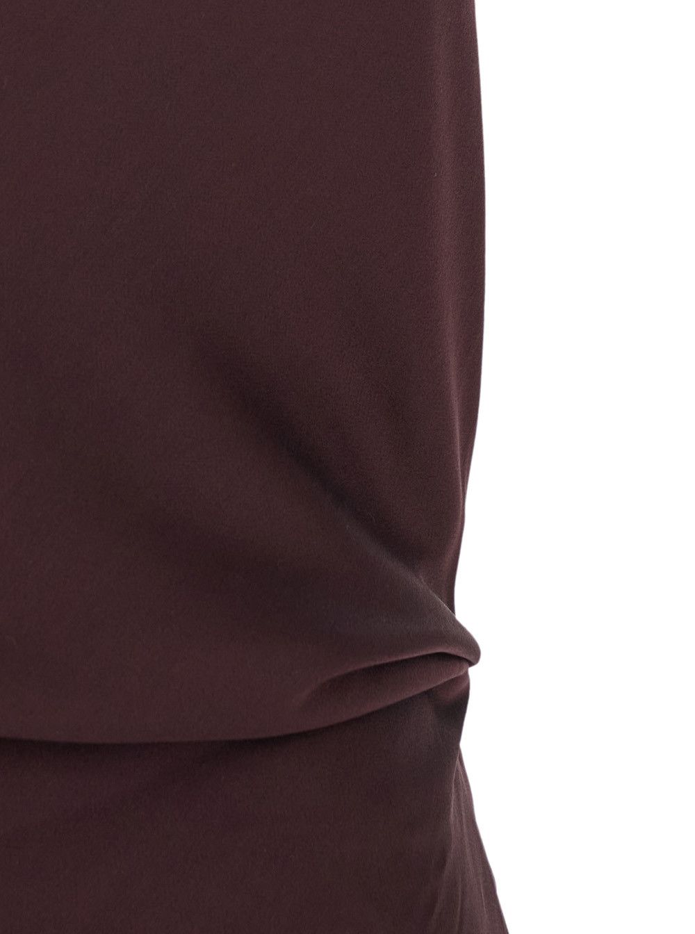 Simkhai Long Dress 'Reanon' with American Neckline and Open Back in Tech Fabric Brown Women Size M / US 6-8 / IT 42-44 - 3 Thumbnail
