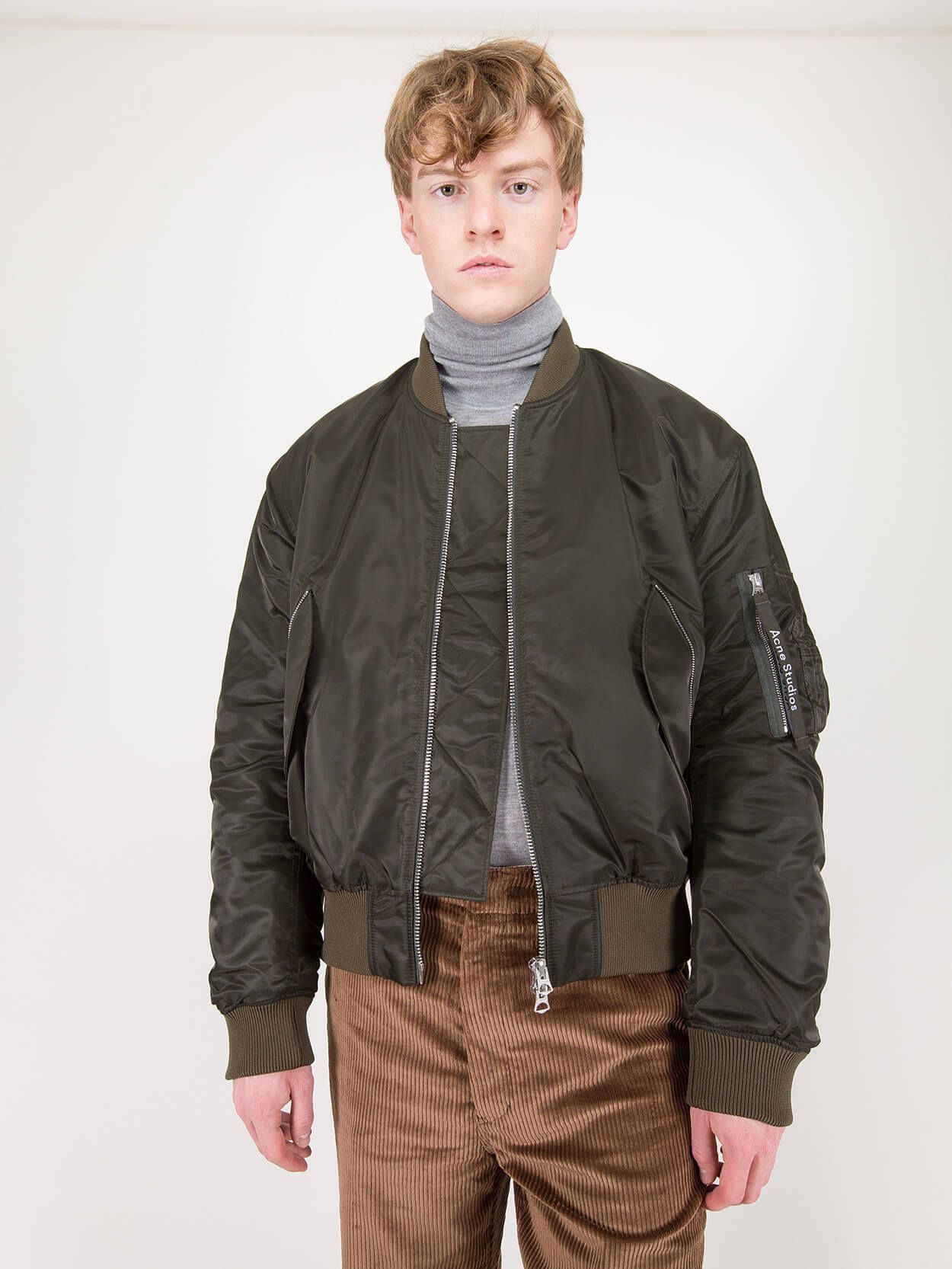 acne studios ma-1 bomber jacket 46