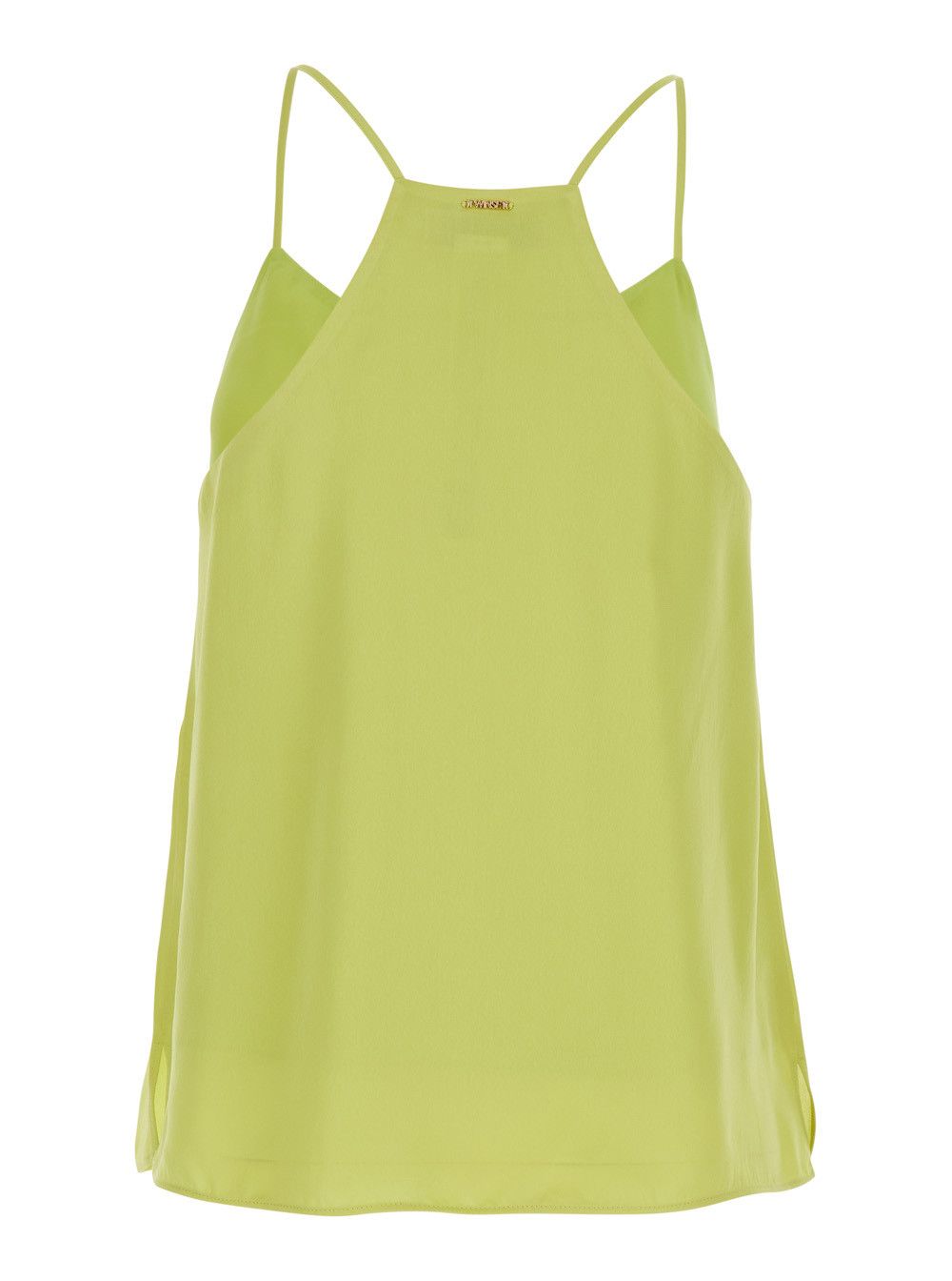 TWINSET Green Top with V-Neck in Viscose for Women Size M / US 6-8 / IT 42-44 - 2 Thumbnail