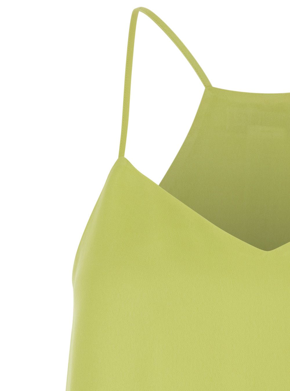 TWINSET Green Top with V-Neck in Viscose for Women Size M / US 6-8 / IT 42-44 - 3 Thumbnail
