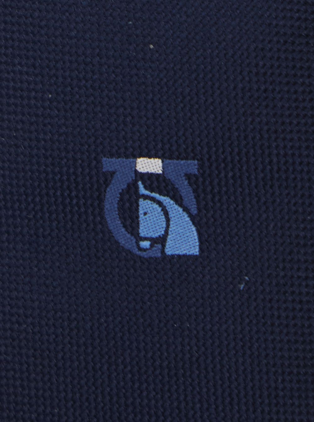 Salvatore Ferragamo Blue TIe with Logo on the Front in Silk Man Size ONE SIZE - 3 Thumbnail
