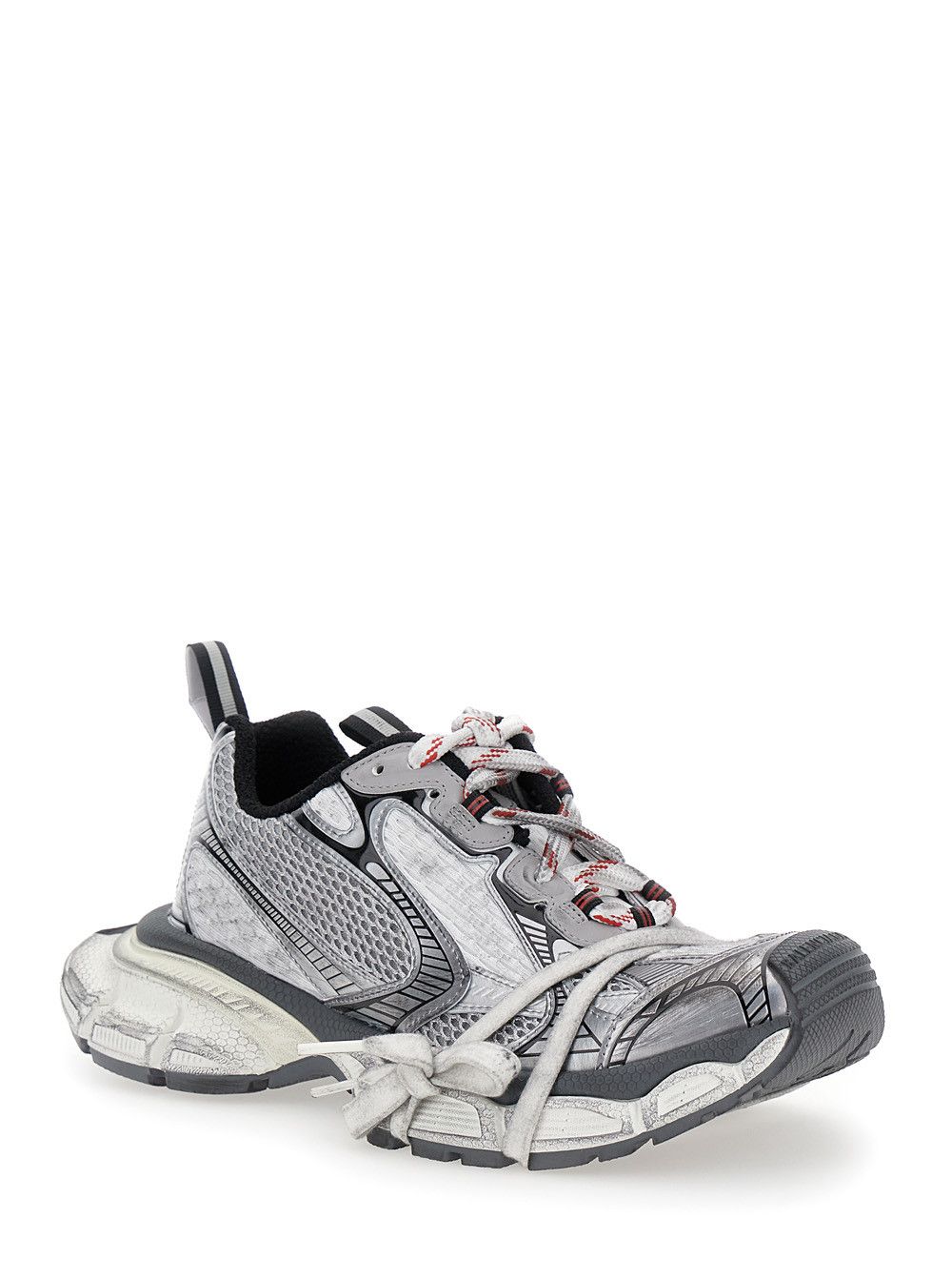 Balenciaga Sneakers '3XL' with Logo on the Toe in Metallic Tech Fabric Mix for Women Size US 8 / IT 38 - 2 Thumbnail