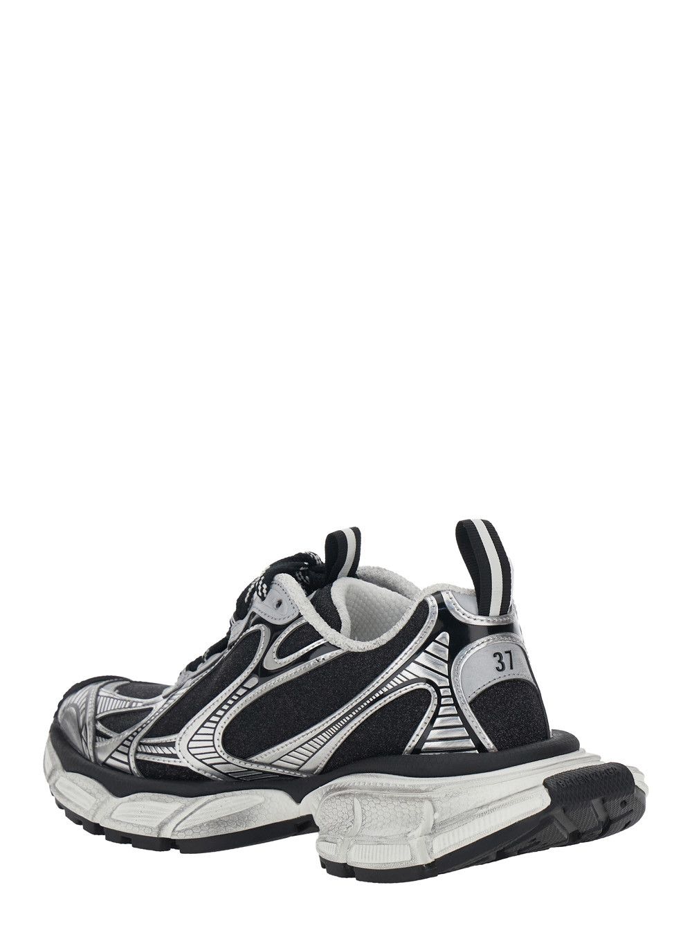 Balenciaga Sneakers '3XL' with Logo on the Toe in Metallic Tech Fabric Mix for Women Size US 8 / IT 38 - 3 Thumbnail