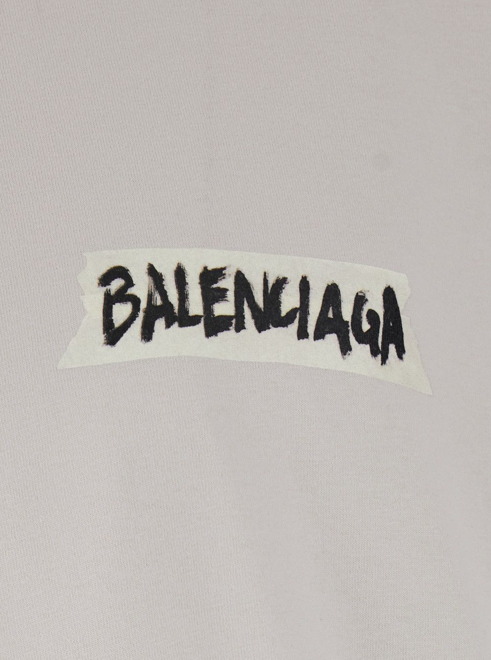 Balenciaga White Cotton T-shirt with Logo on Front and Back for Men Size US L / EU 52-54 / 3 - 3 Thumbnail