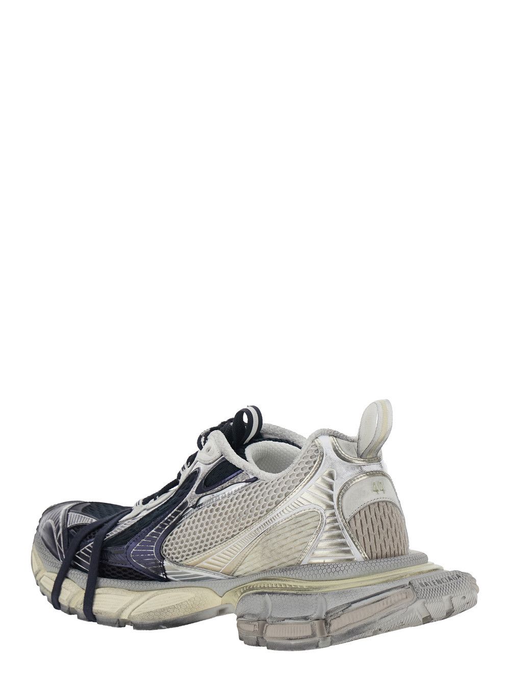Balenciaga Sneaker '3XL' with Lettering Logo on the Side in Tech Fabric Multicolor Men Size US 7 / EU 40 - 3 Thumbnail