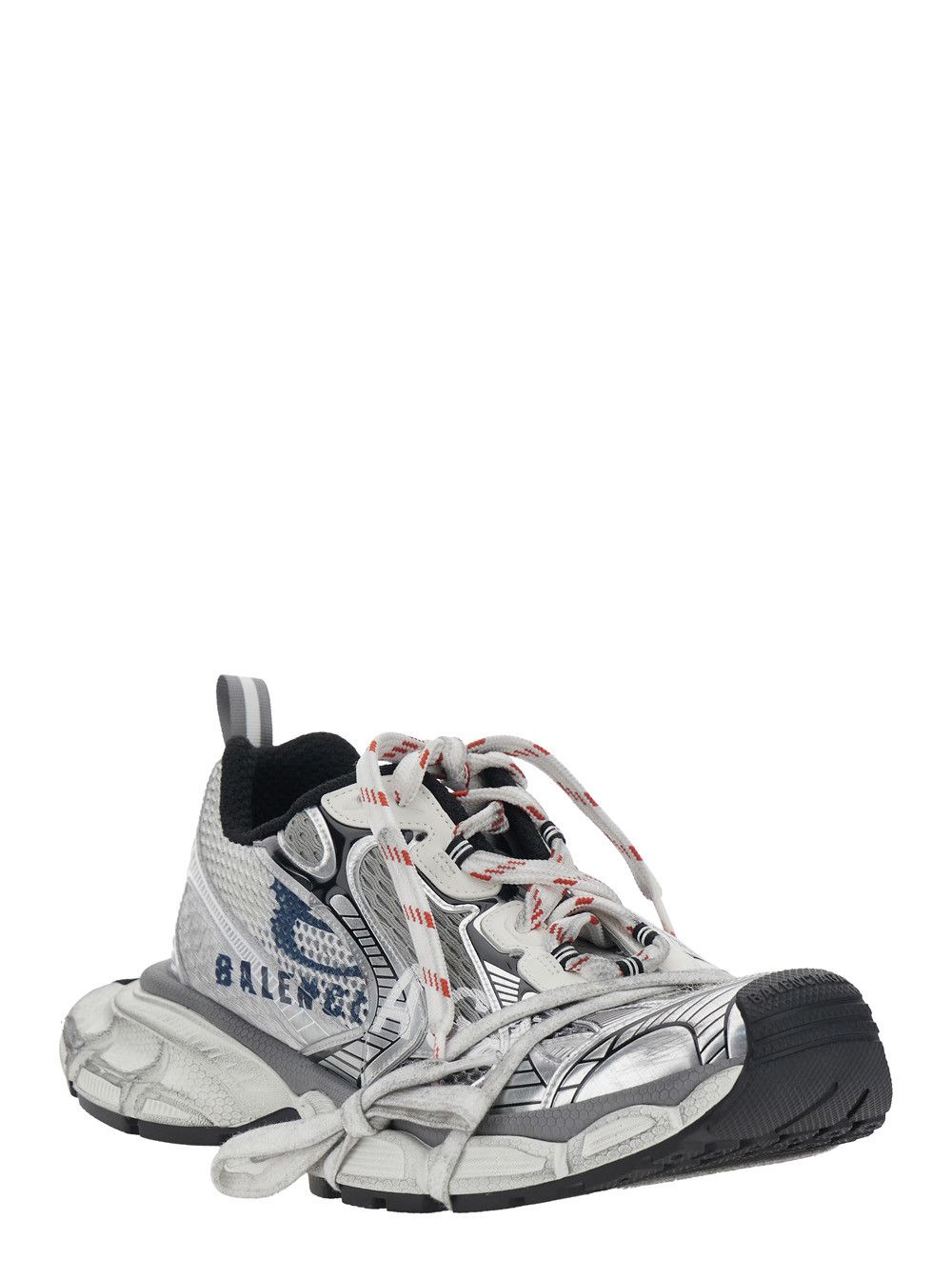 Balenciaga '3XL' Multicolor Sneaker with Lettering Logo on the Side in Tech Fabric Men Size US 9 / EU 42 - 2 Thumbnail