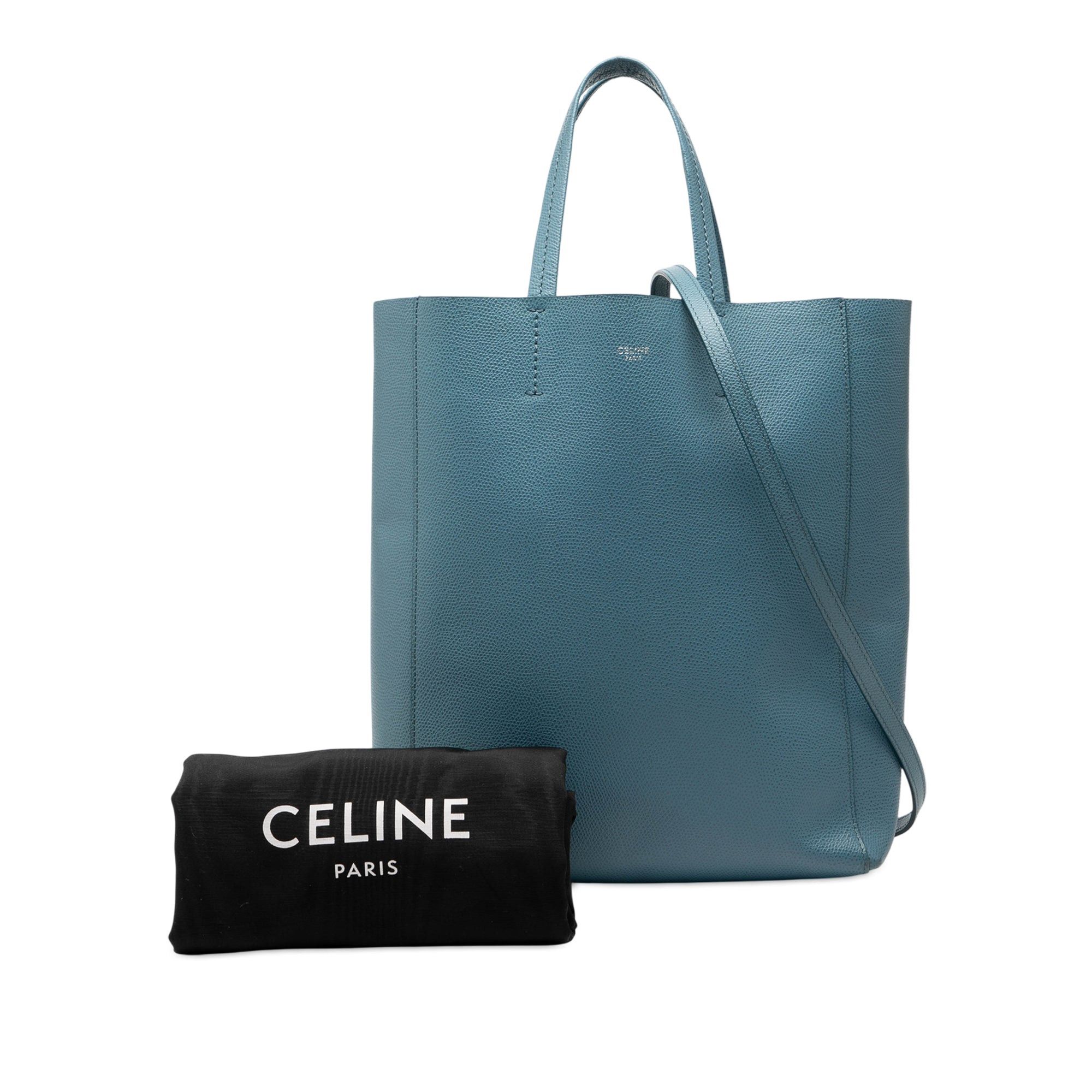 Celine Small Grained Calfskin Vertical Cabas Satchel Size ONE SIZE - 8 Thumbnail