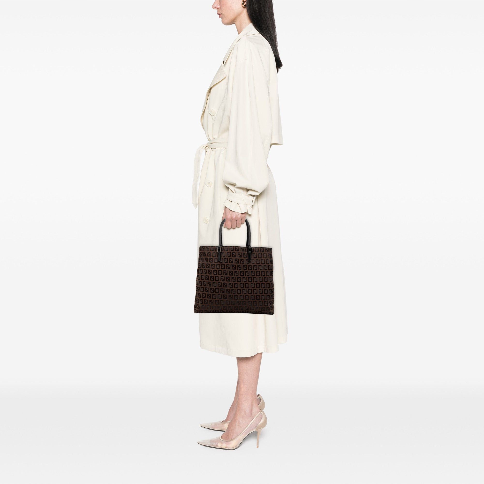 Fendi Zucchino Canvas Tote Size ONE SIZE - 7 Thumbnail