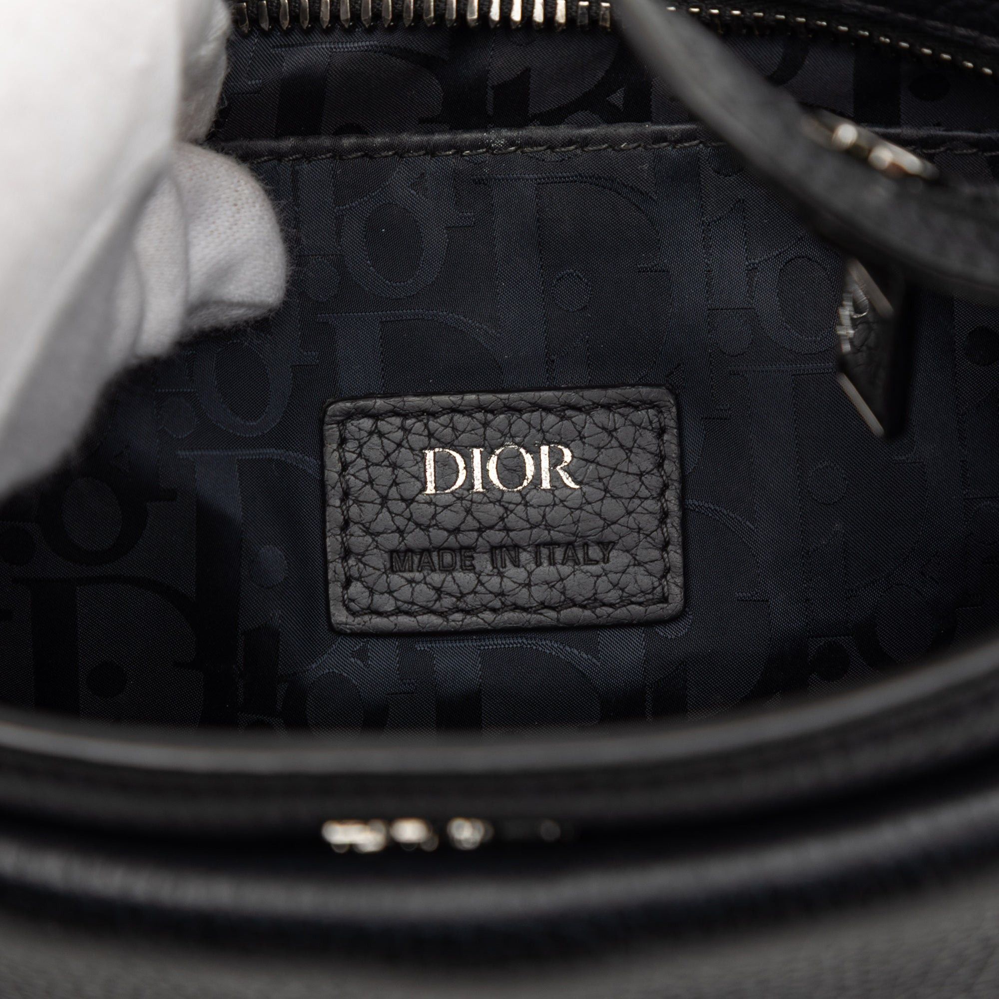 Dior Grained Calfskin Saddle Soft Bag Size ONE SIZE - 5 Thumbnail