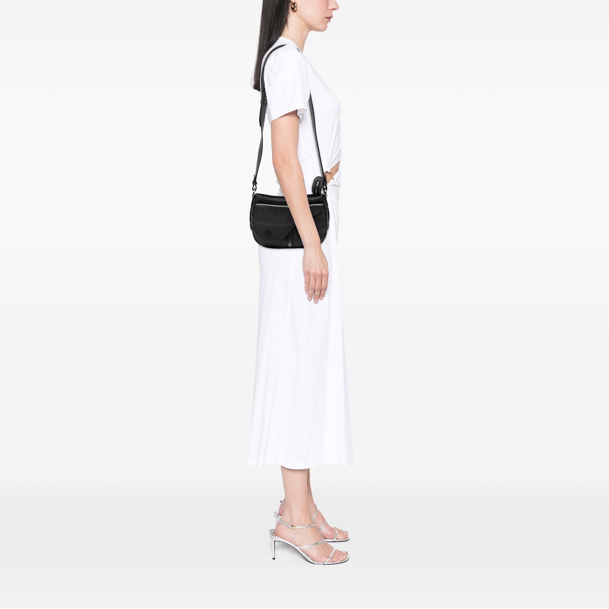 Dior Grained Calfskin Saddle Soft Bag Size ONE SIZE - 7 Thumbnail