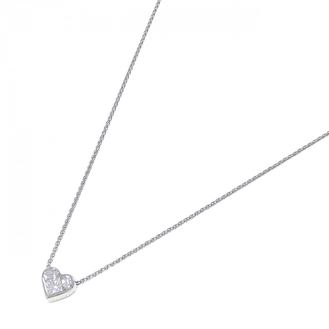 Bvlgari Bvlgari Bvlgari Cuore 750 White Gold Diamond Necklace Precious Metal Necklace DUTY FREE for USA Size ONE SIZE - 2 Thumbnail